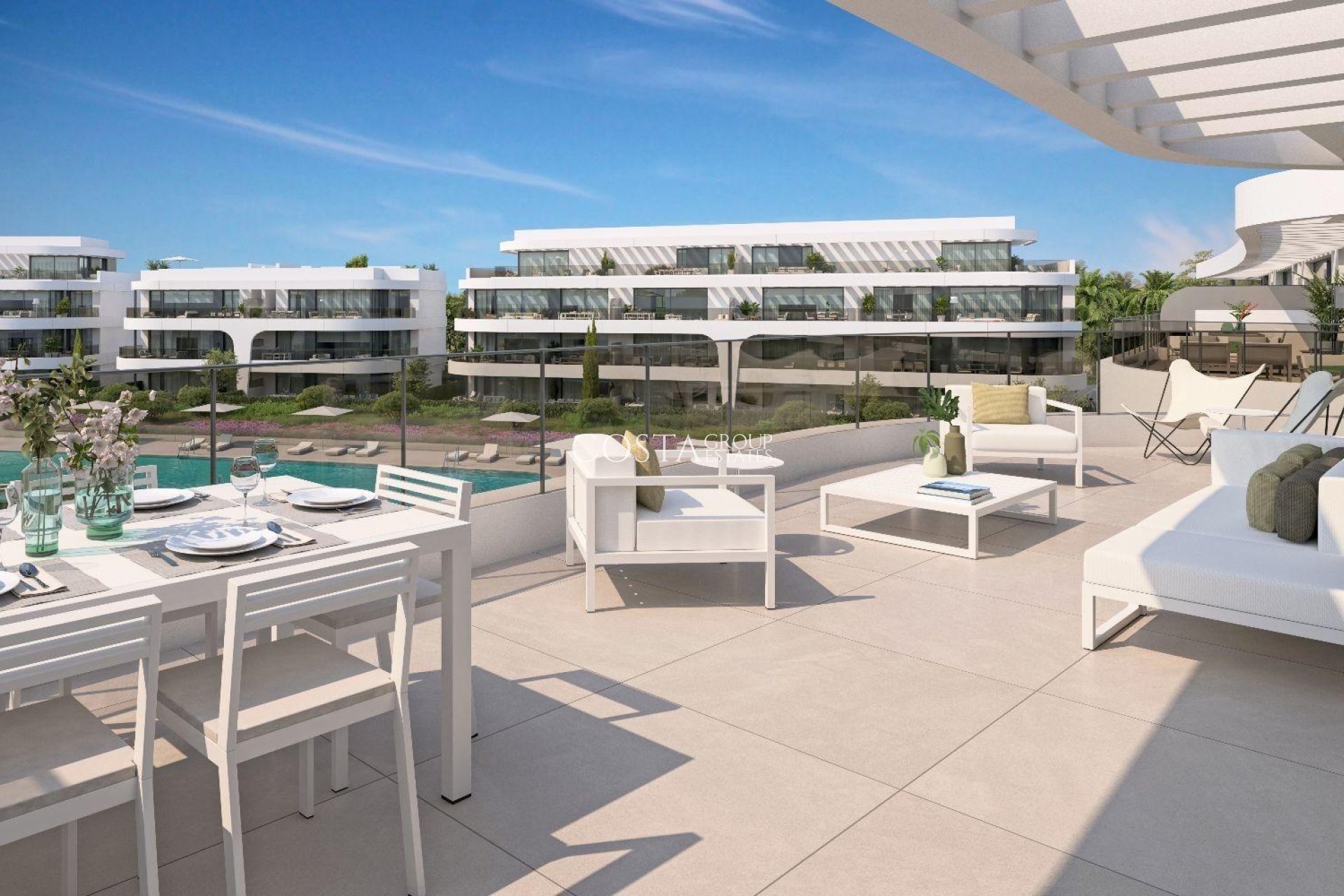 Nieuwbouw Woningen - Ground floor apartment -
Estepona - Atalaya