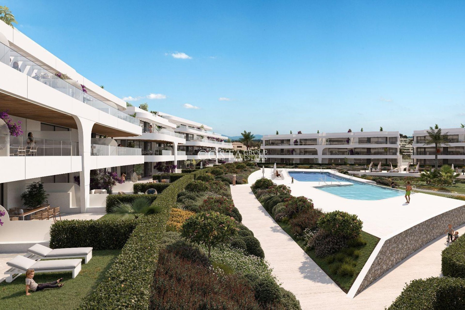 Nieuwbouw Woningen - Ground floor apartment -
Estepona - Atalaya
