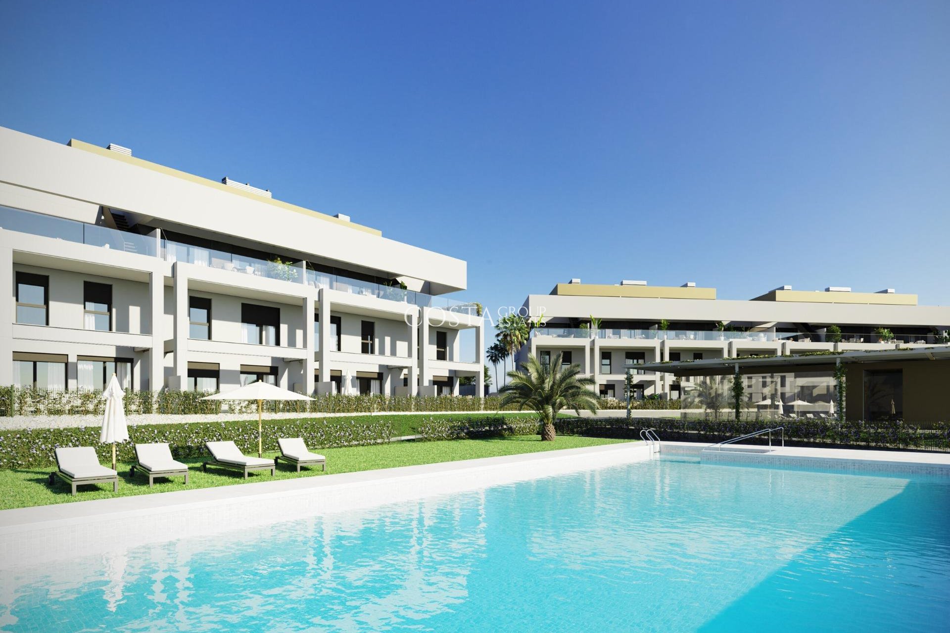 Nieuwbouw Woningen - Ground floor apartment -
Estepona - Cancelada