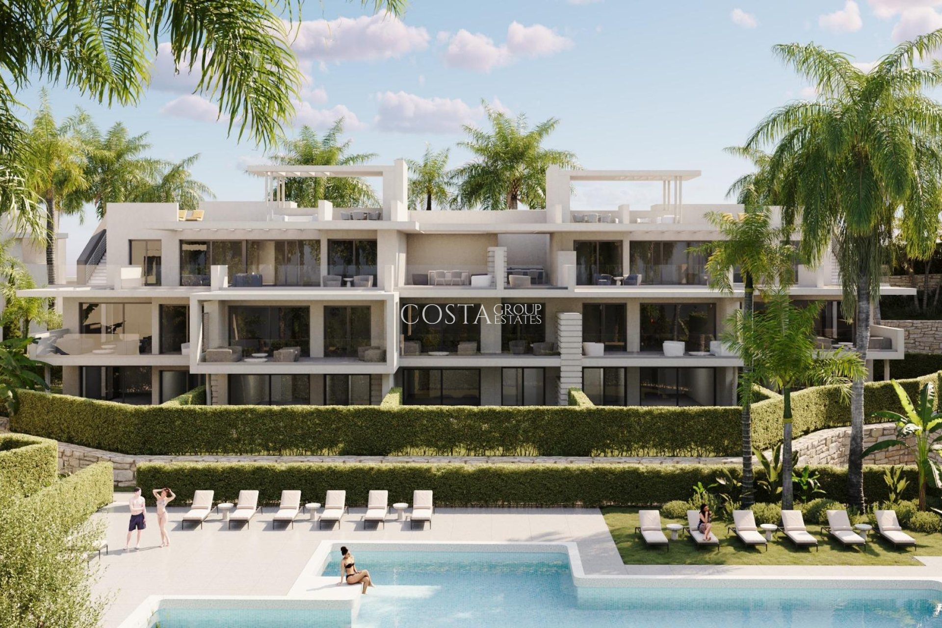 Nieuwbouw Woningen - Ground floor apartment -
Estepona - La Gaspara