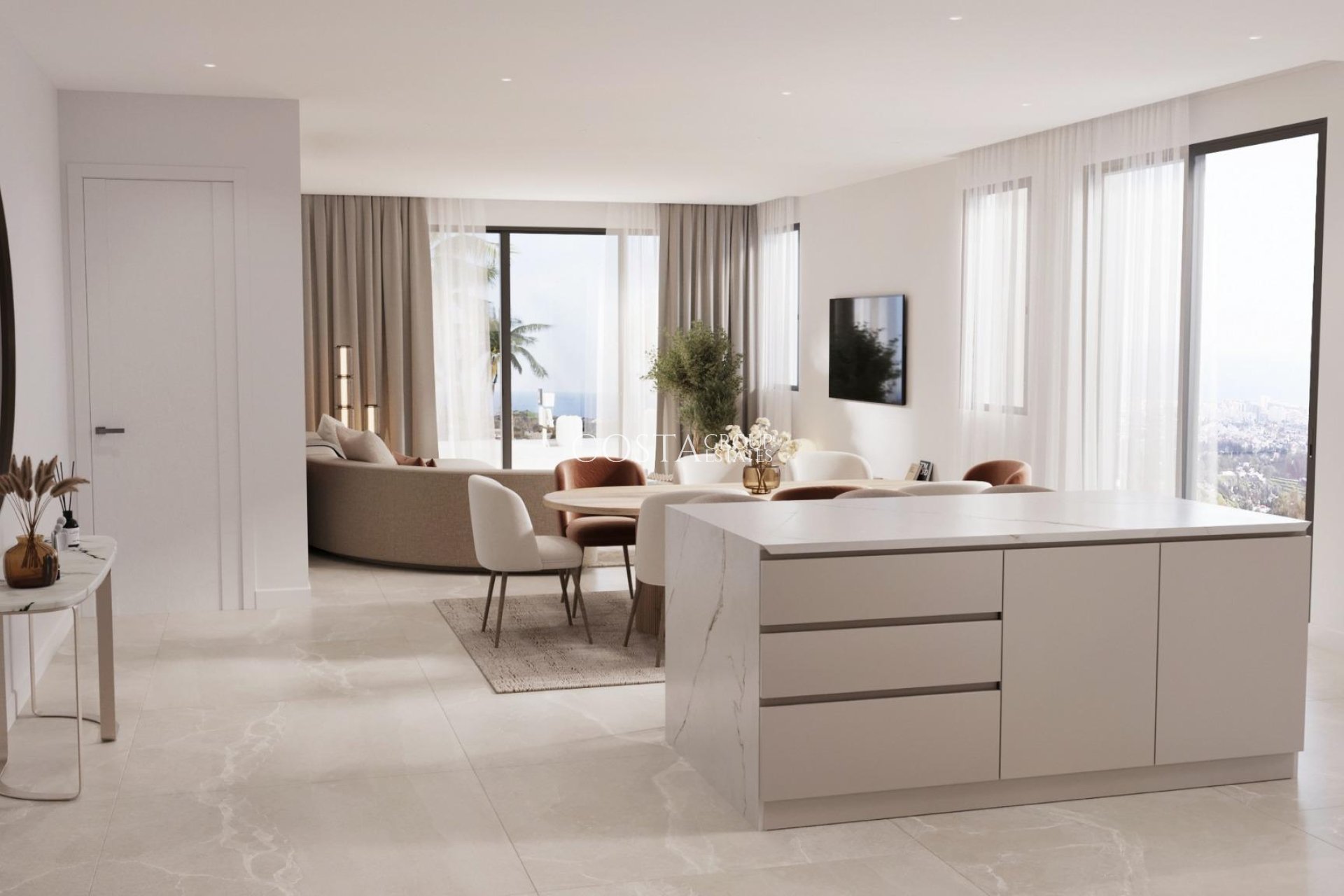 Nieuwbouw Woningen - Ground floor apartment -
Estepona - Resinera Voladilla
