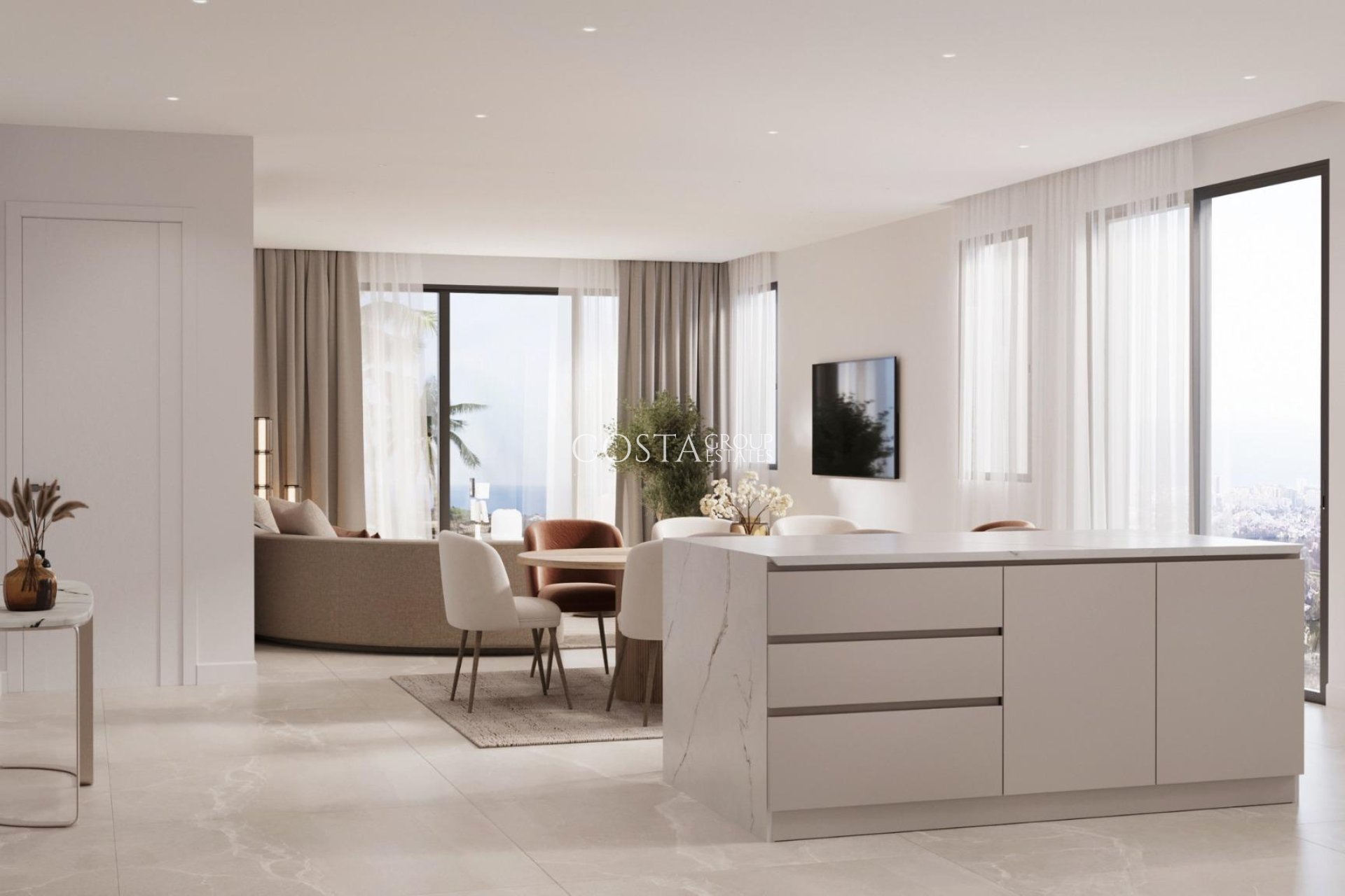 Nieuwbouw Woningen - Ground floor apartment -
Estepona - Resinera Voladilla