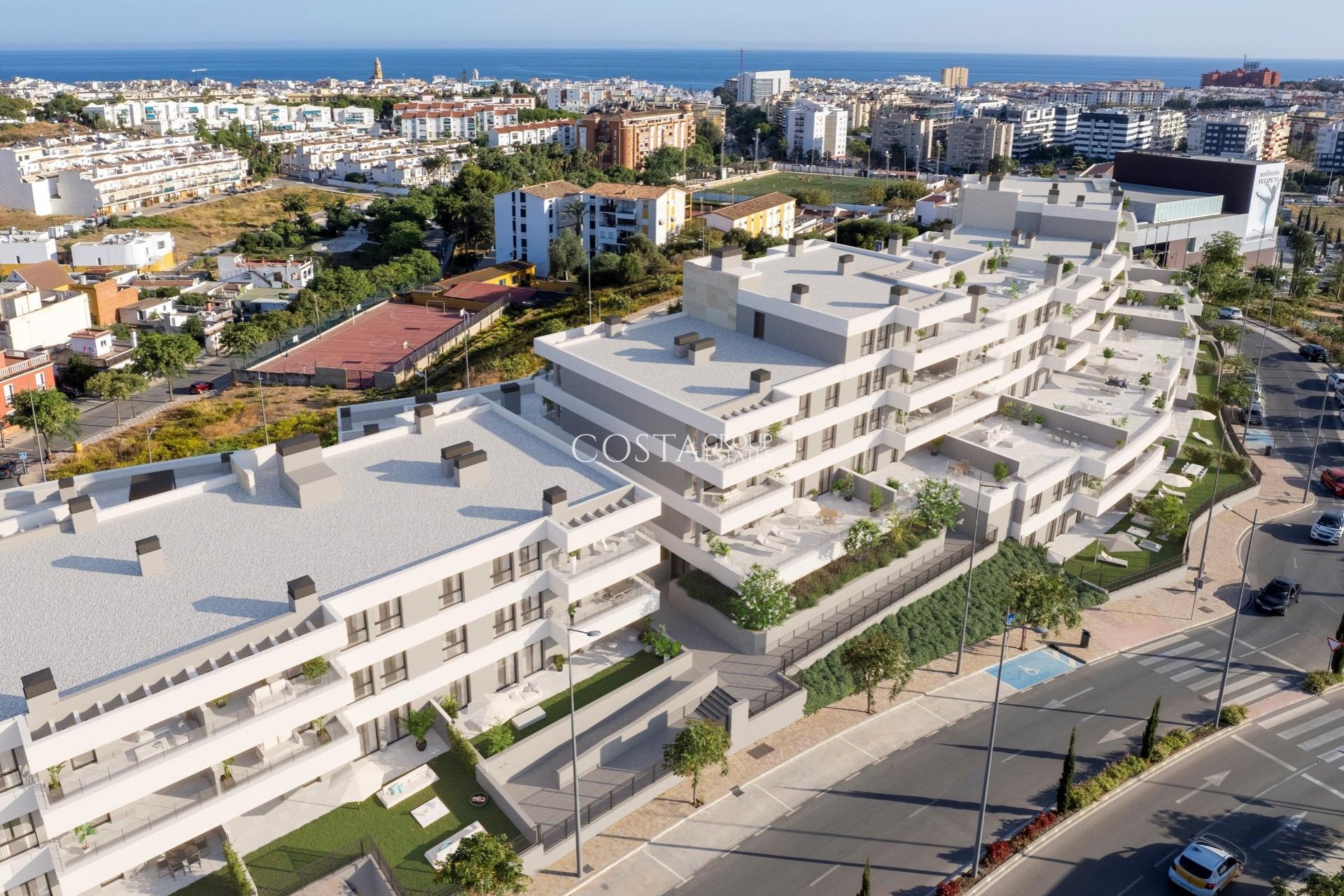 Nieuwbouw Woningen - Ground floor apartment -
Estepona - Teatro Auditorio Felipe Vi