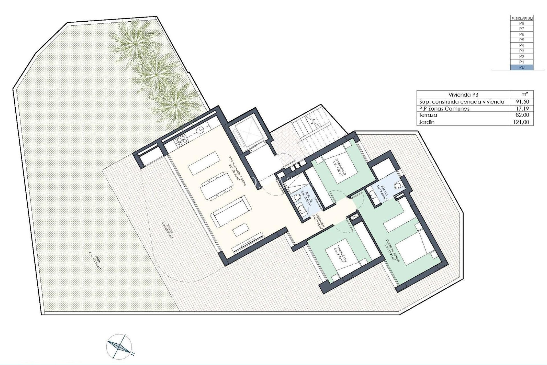 Nieuwbouw Woningen - Ground floor apartment -
Guardamar del Segura - Avenida del Puerto