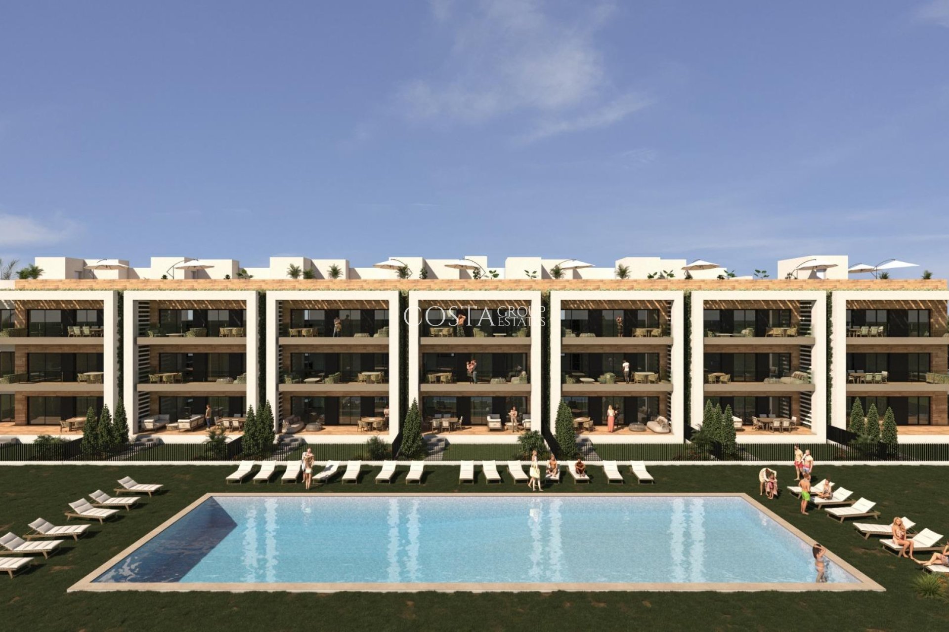 Nieuwbouw Woningen - Ground floor apartment -
Los Alcazares - La Serena Golf