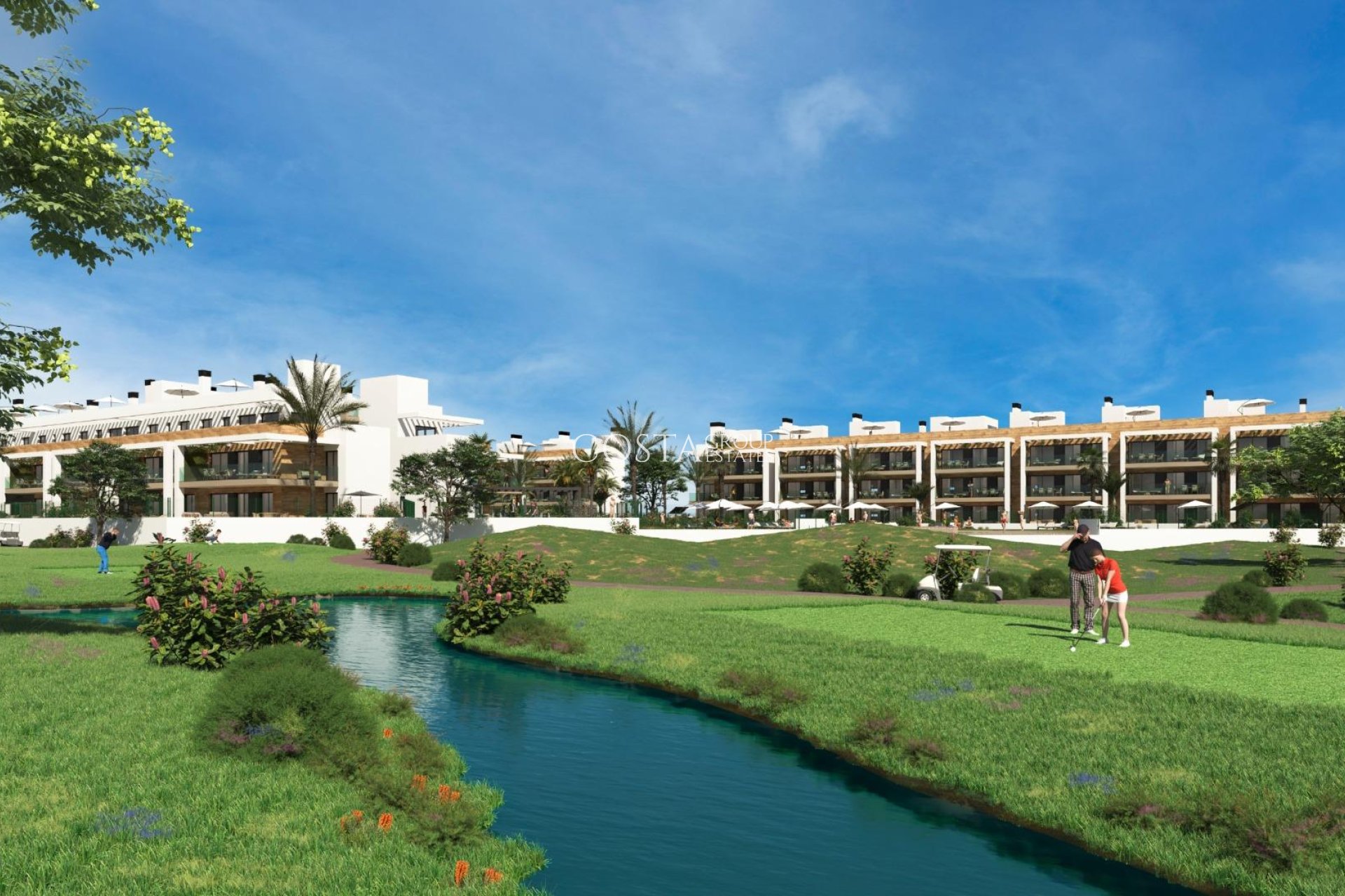 Nieuwbouw Woningen - Ground floor apartment -
Los Alcazares - La Serena Golf