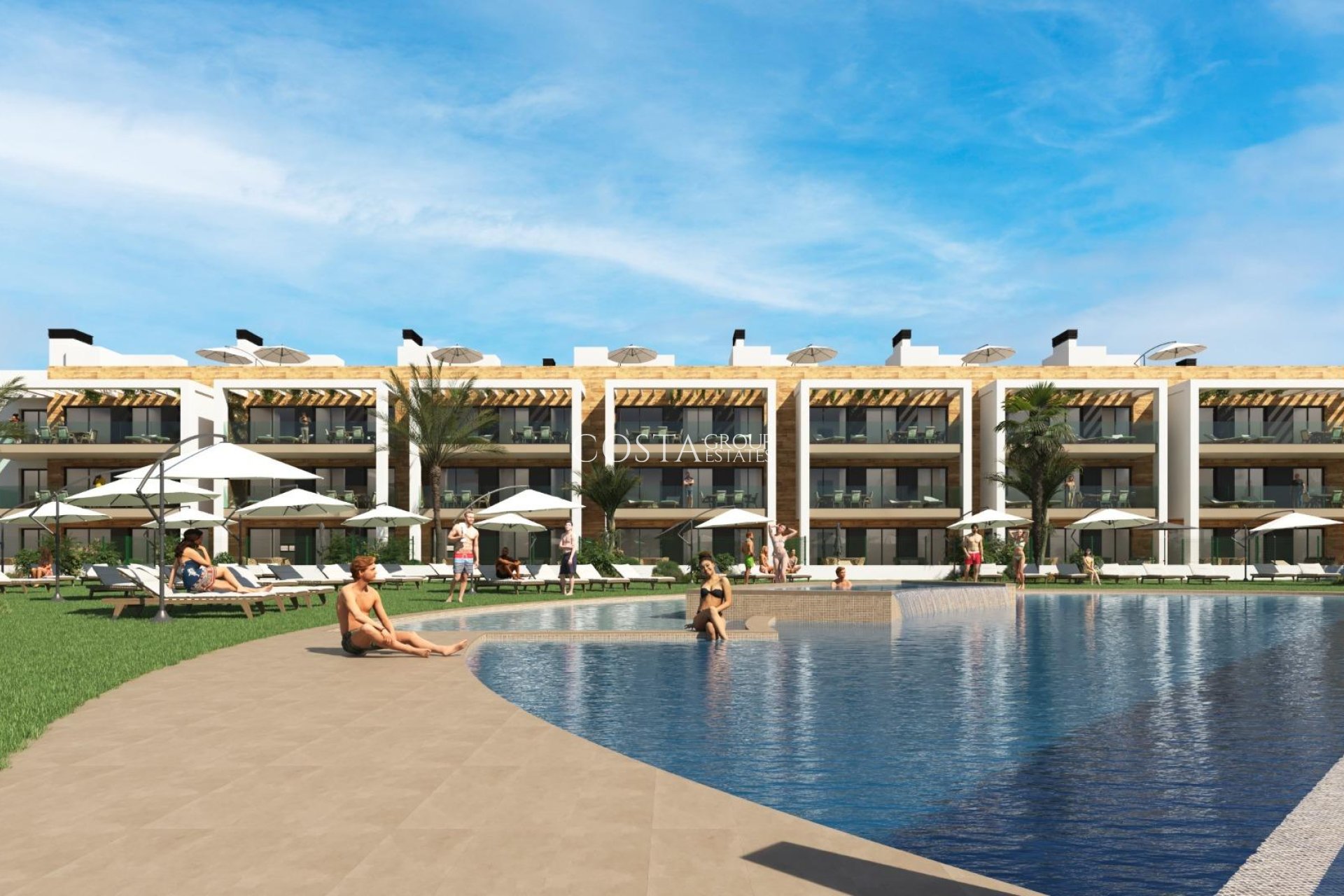 Nieuwbouw Woningen - Ground floor apartment -
Los Alcazares - La Serena Golf