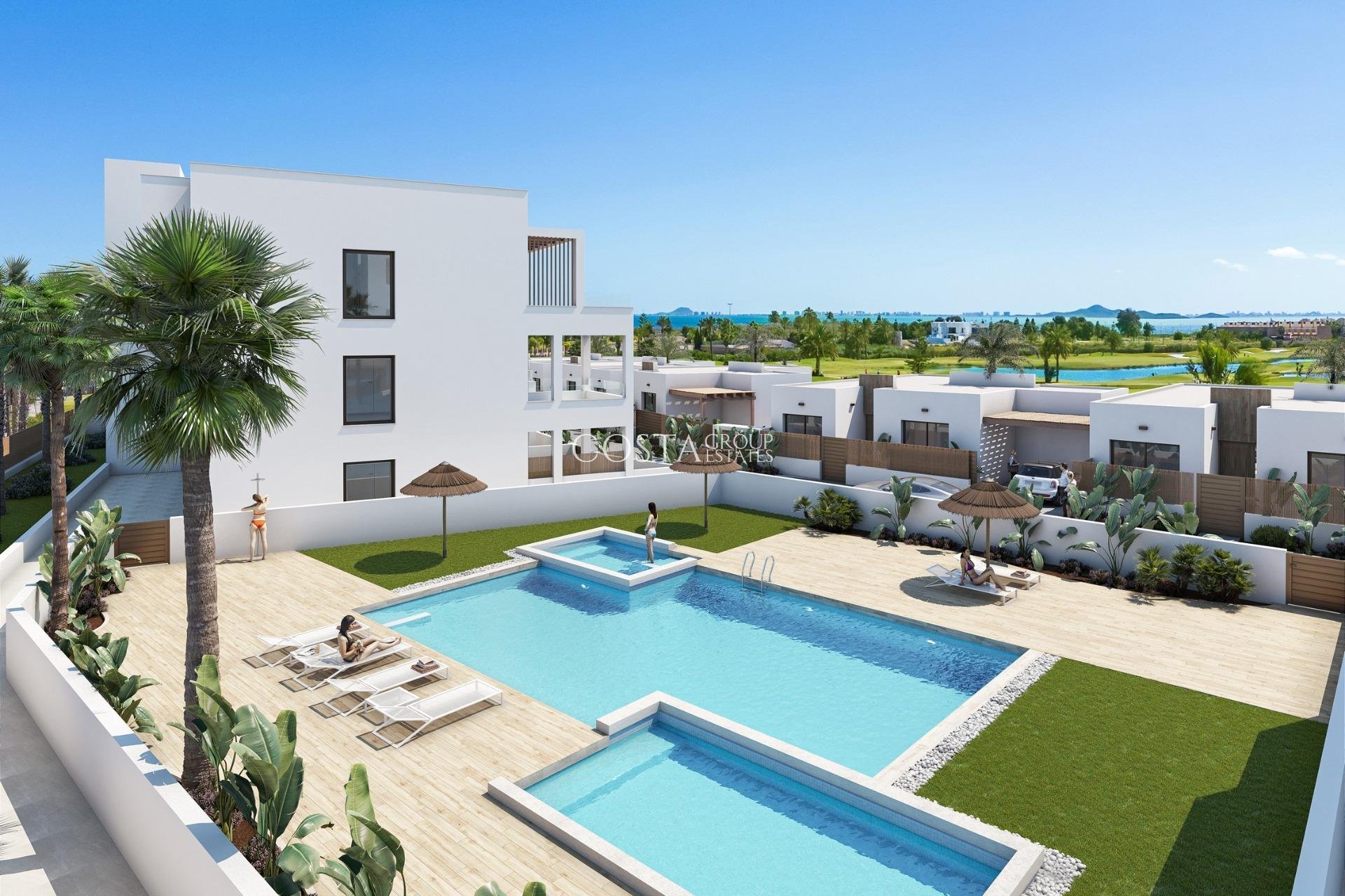 Nieuwbouw Woningen - Ground floor apartment -
Los Alcazares - Serena Golf
