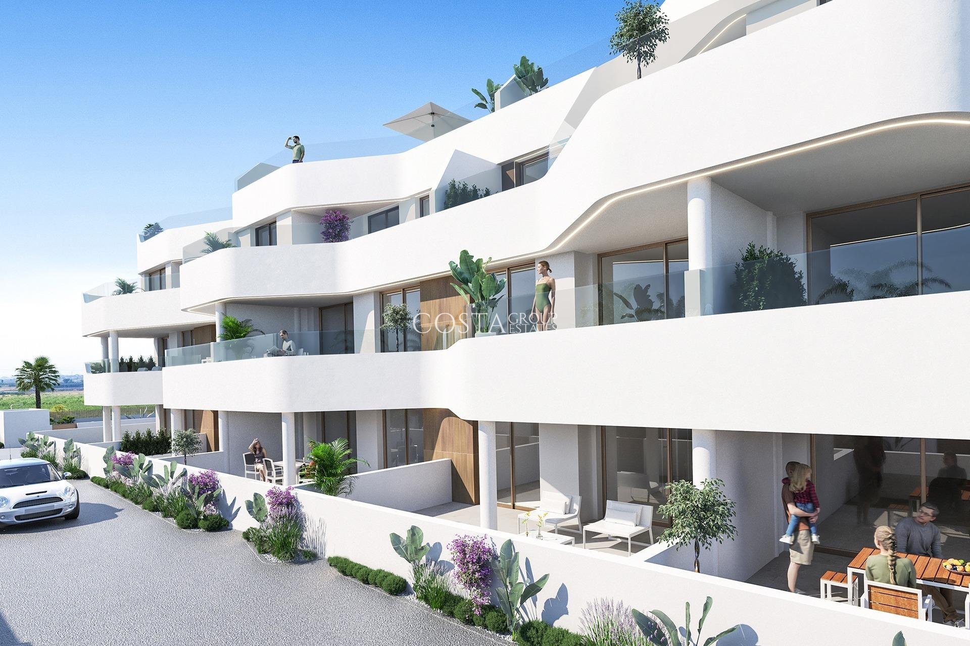 Nieuwbouw Woningen - Ground floor apartment -
Los Alcazares - Serena Golf