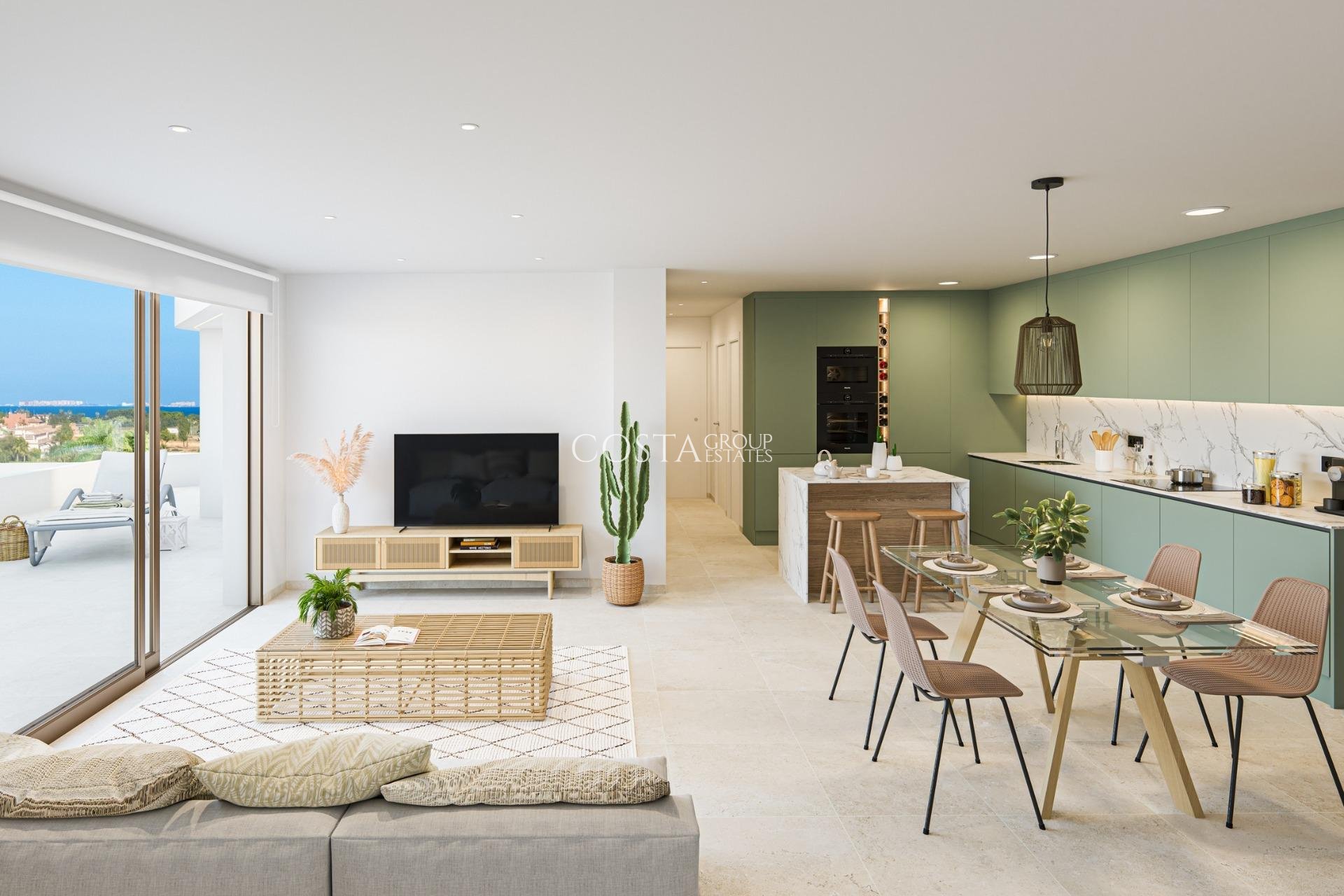 Nieuwbouw Woningen - Ground floor apartment -
Los Alcazares - Serena Golf