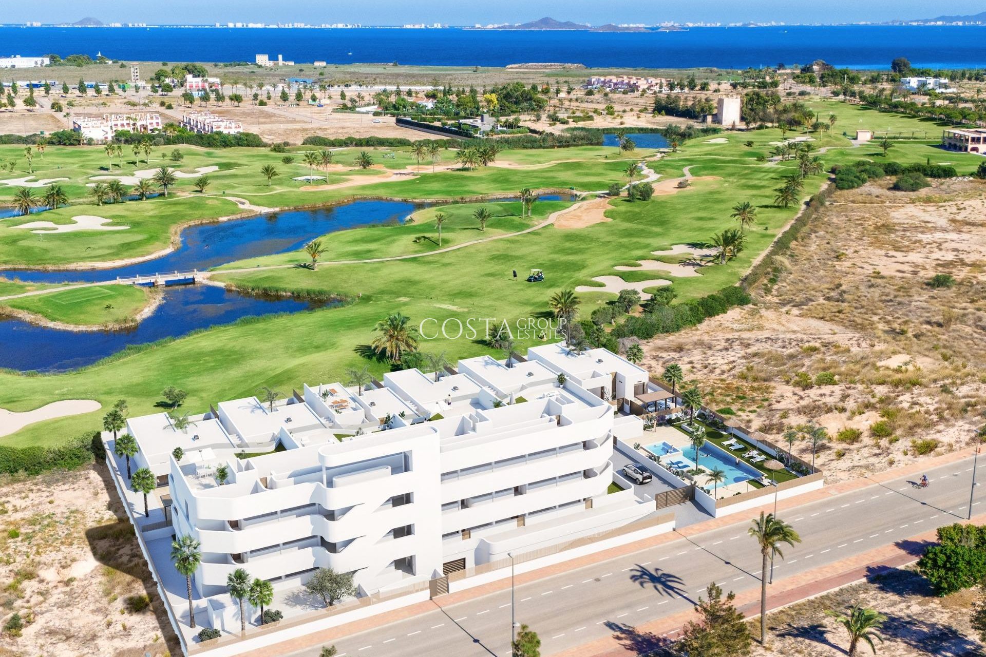Nieuwbouw Woningen - Ground floor apartment -
Los Alcazares - Serena Golf