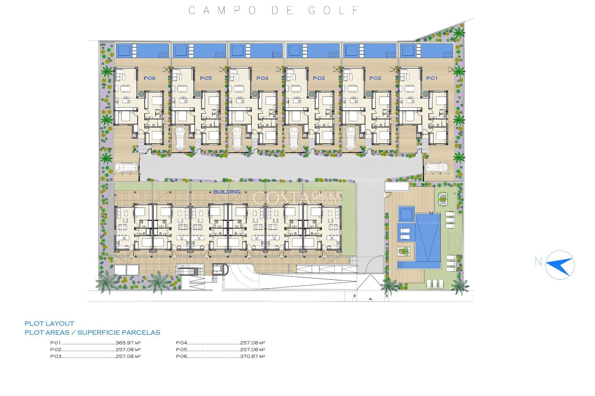 Nieuwbouw Woningen - Ground floor apartment -
Los Alcazares - Serena Golf
