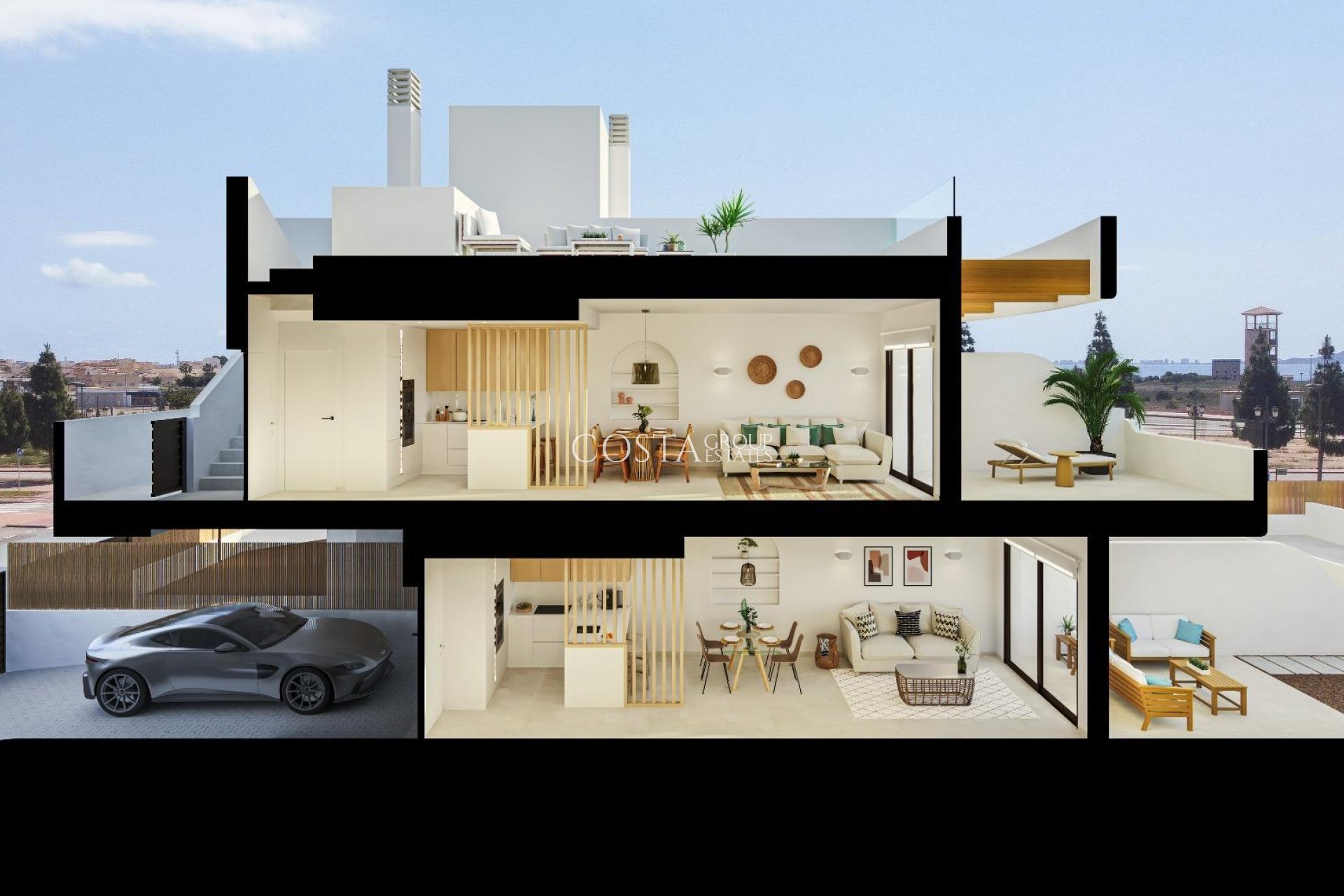 Nieuwbouw Woningen - Ground floor apartment -
Los Alcazares - Torre del Rame