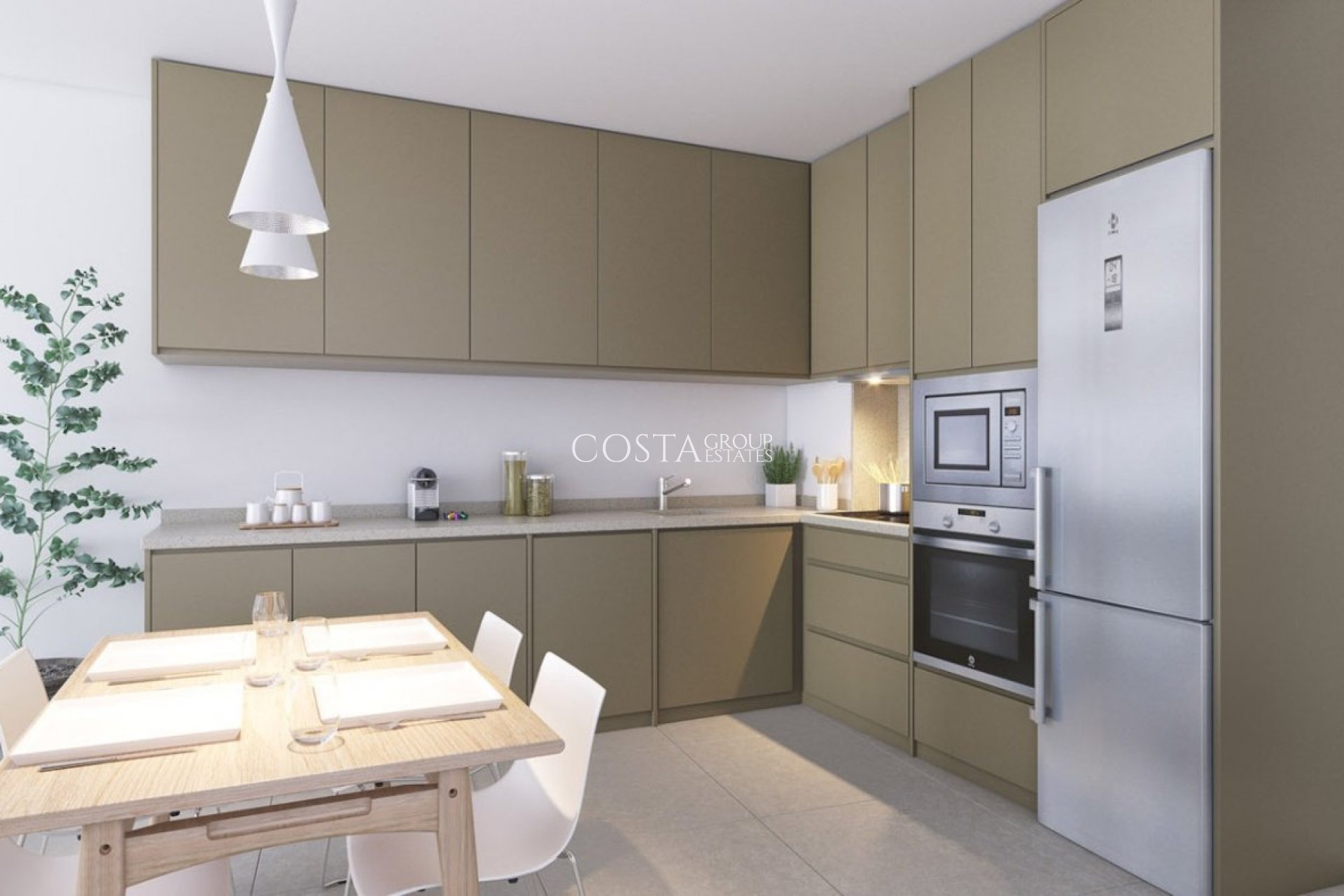 Nieuwbouw Woningen - Ground floor apartment -
Manilva - Aldea Beach