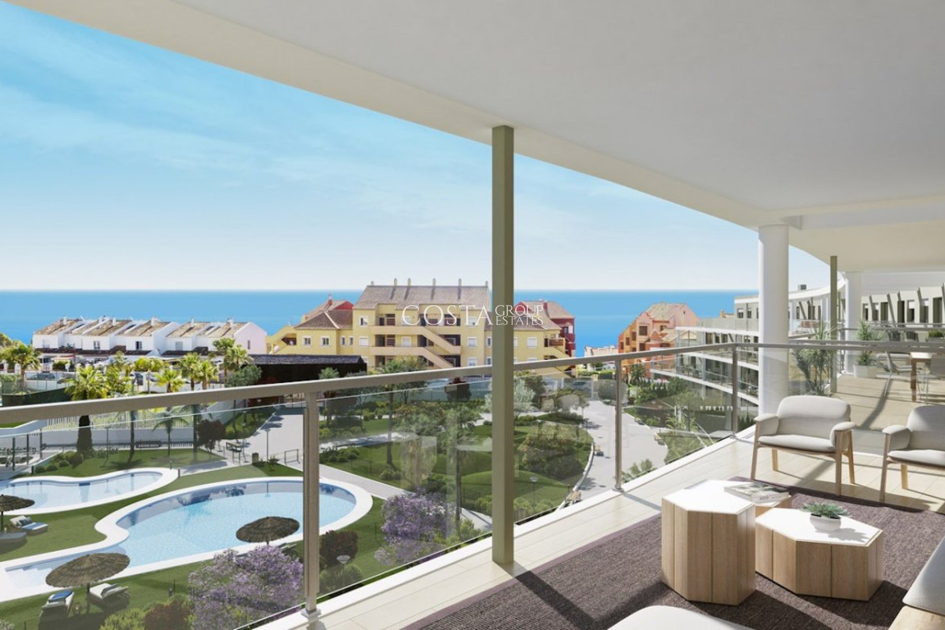 Nieuwbouw Woningen - Ground floor apartment -
Manilva - Aldea Beach
