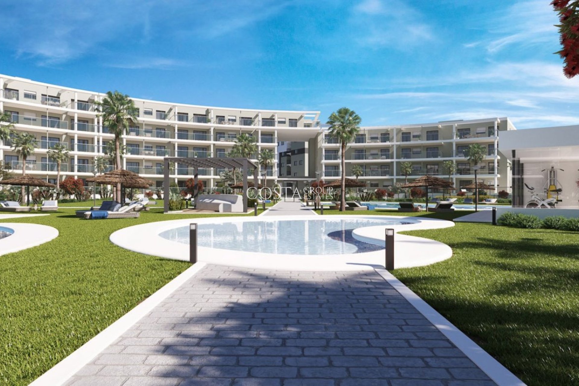 Nieuwbouw Woningen - Ground floor apartment -
Manilva - Aldea Beach