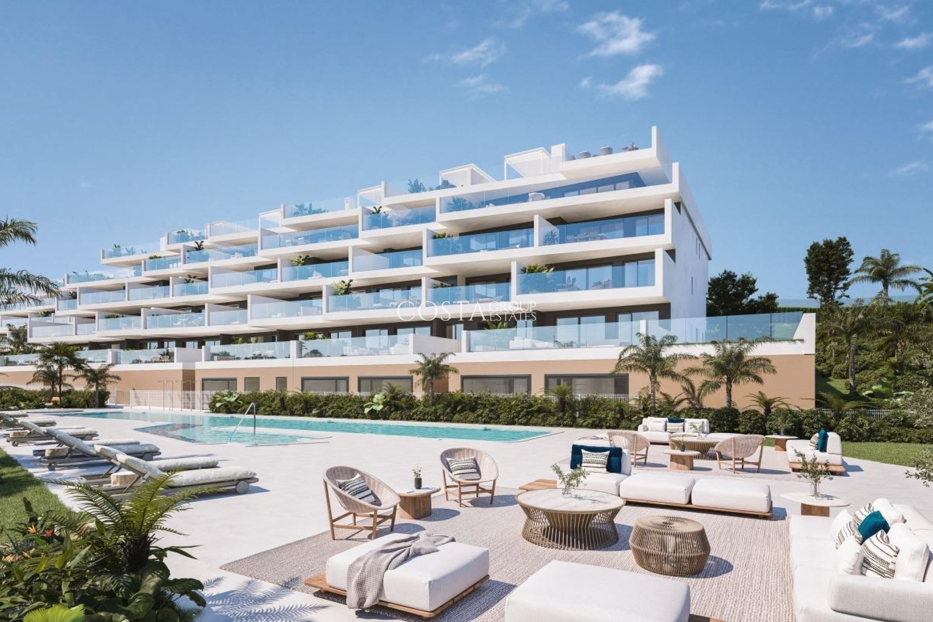 Nieuwbouw Woningen - Ground floor apartment -
Manilva - Arroyo de la Peñuela