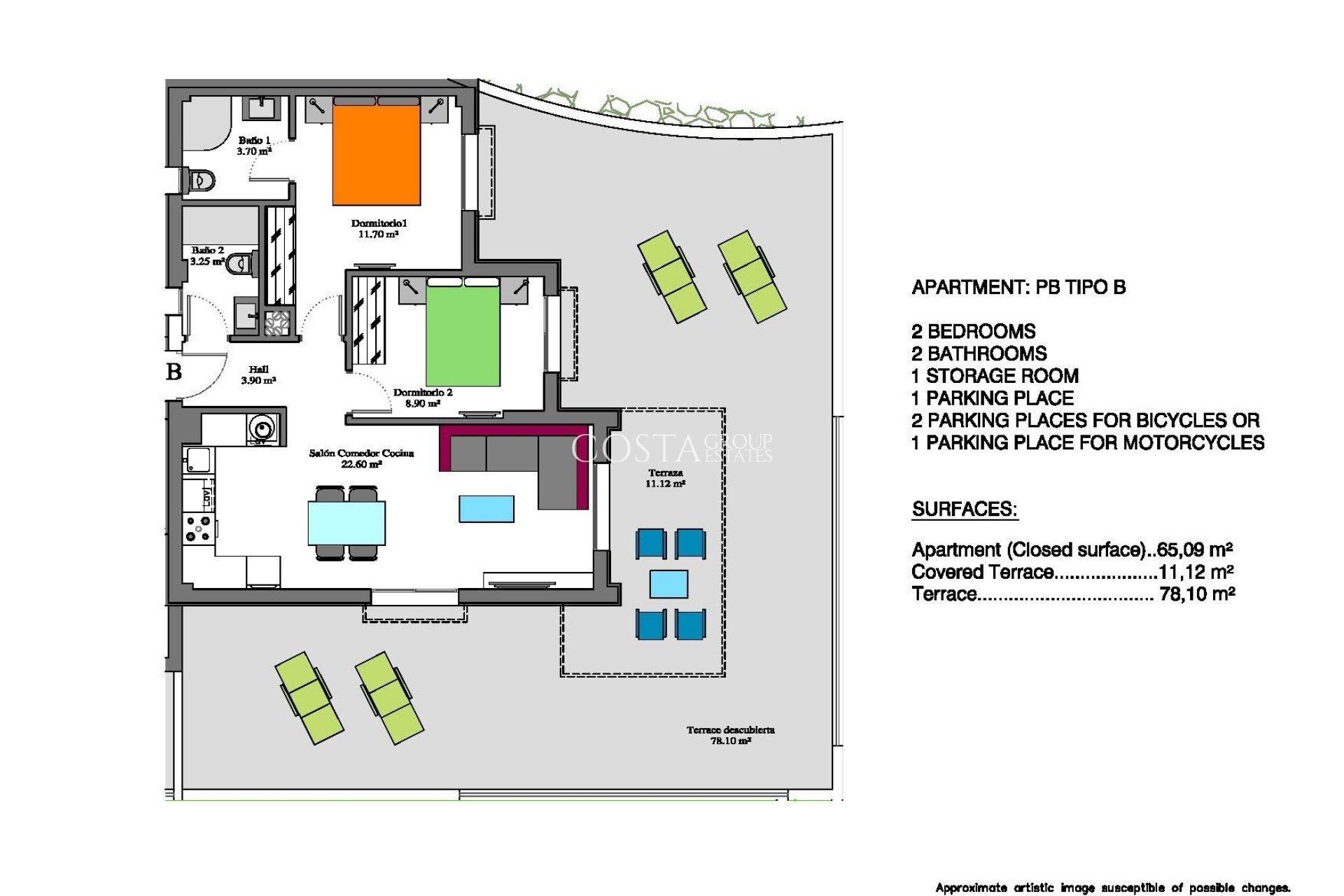 Nieuwbouw Woningen - Ground floor apartment -
Orihuela Costa - Las Filipinas