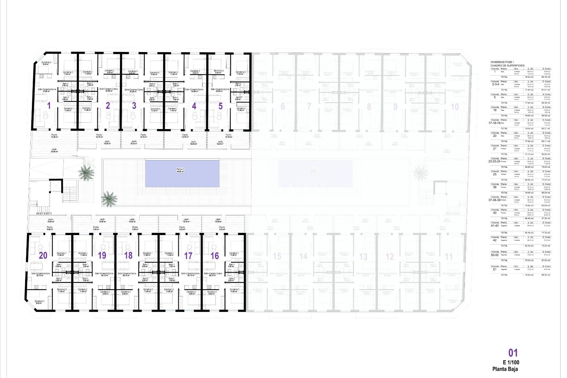 Nieuwbouw Woningen - Ground floor apartment -
Pilar de la Horadada - pueblo
