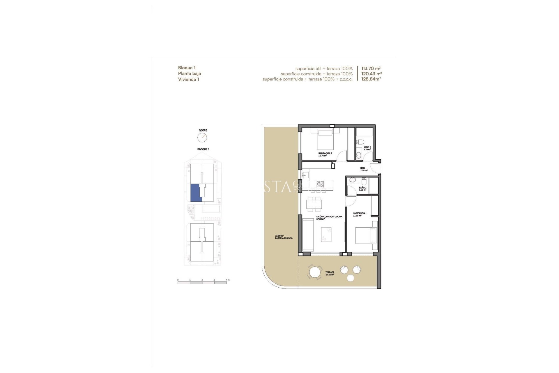 Nieuwbouw Woningen - Ground floor apartment -
San Juan Alicante - Nou Nazareth