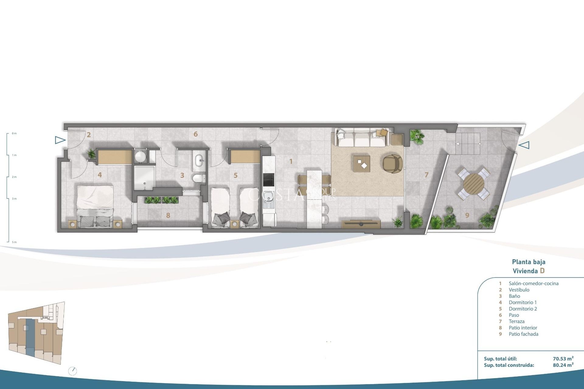 Nieuwbouw Woningen - Ground floor apartment -
San Pedro del Pinatar - Playa Villananitos