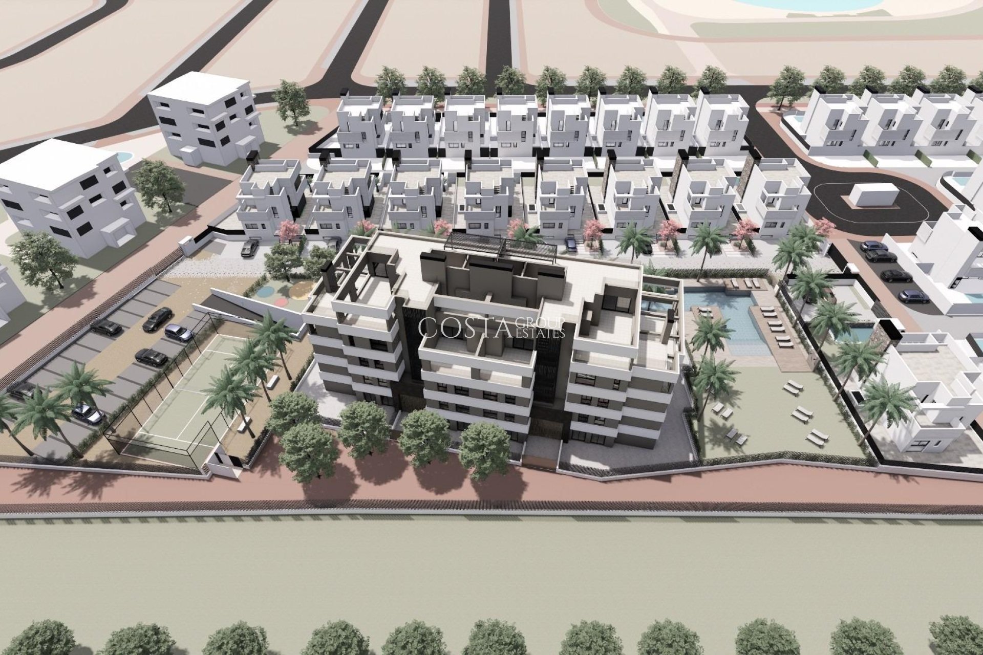 Nieuwbouw Woningen - Ground floor apartment -
Torre Pacheco - Santa Rosalia Lake And Life Resort