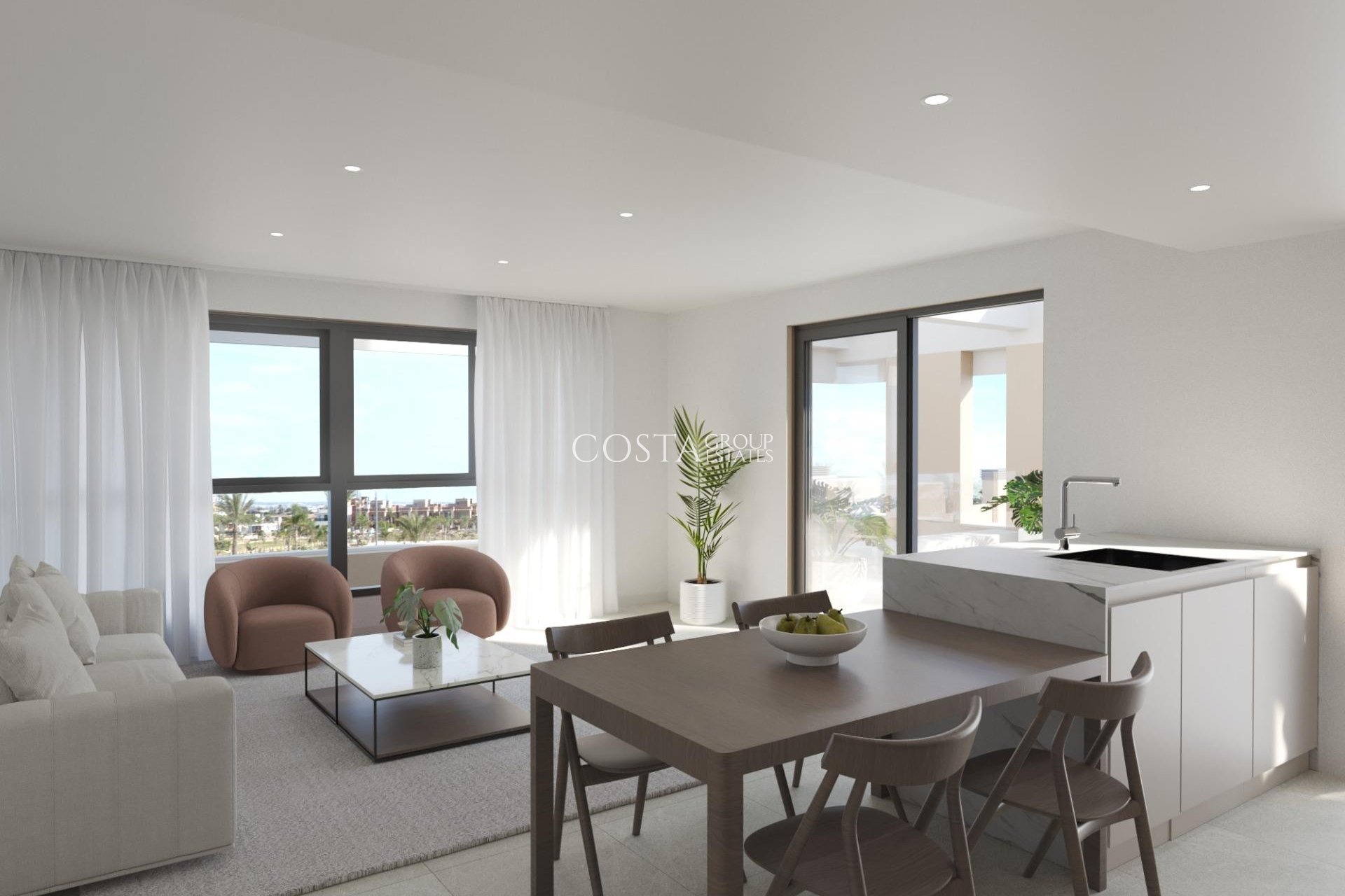 Nieuwbouw Woningen - Ground floor apartment -
Torre Pacheco - Santa Rosalia Lake And Life Resort