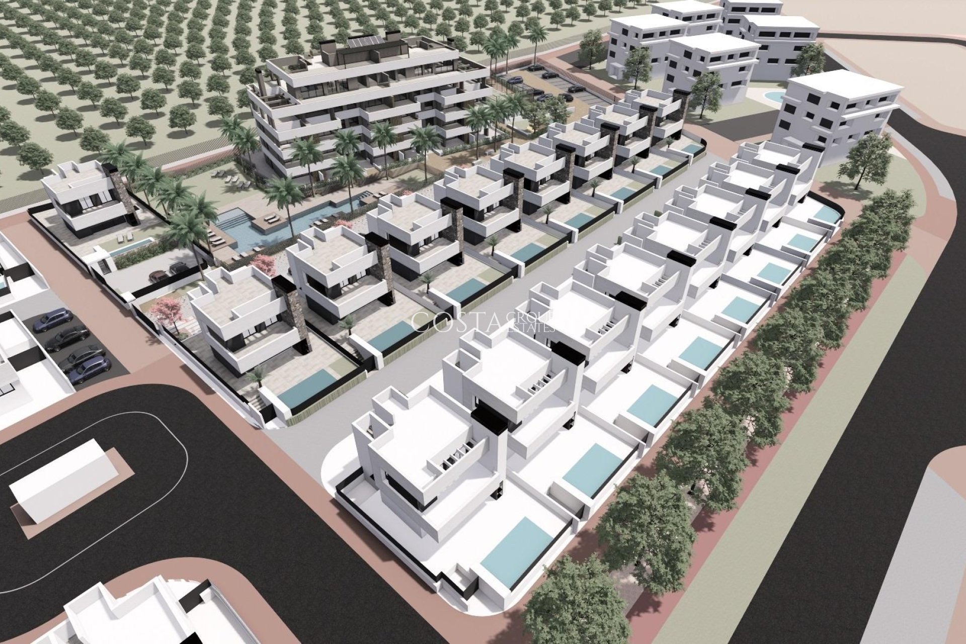Nieuwbouw Woningen - Ground floor apartment -
Torre Pacheco - Santa Rosalia Lake And Life Resort