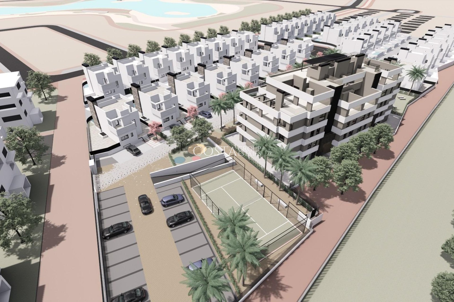 Nieuwbouw Woningen - Ground floor apartment -
Torre Pacheco - Santa Rosalia Lake And Life Resort