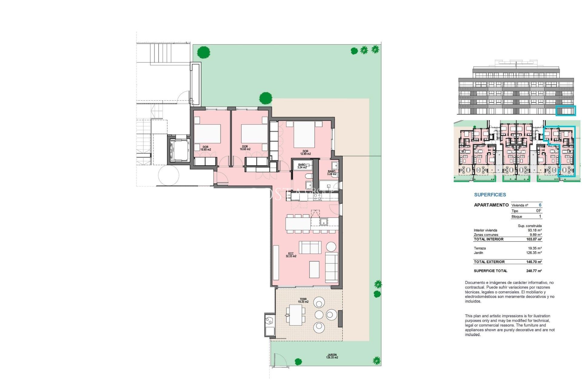 Nieuwbouw Woningen - Ground floor apartment -
Torre Pacheco - Santa Rosalia Lake And Life Resort