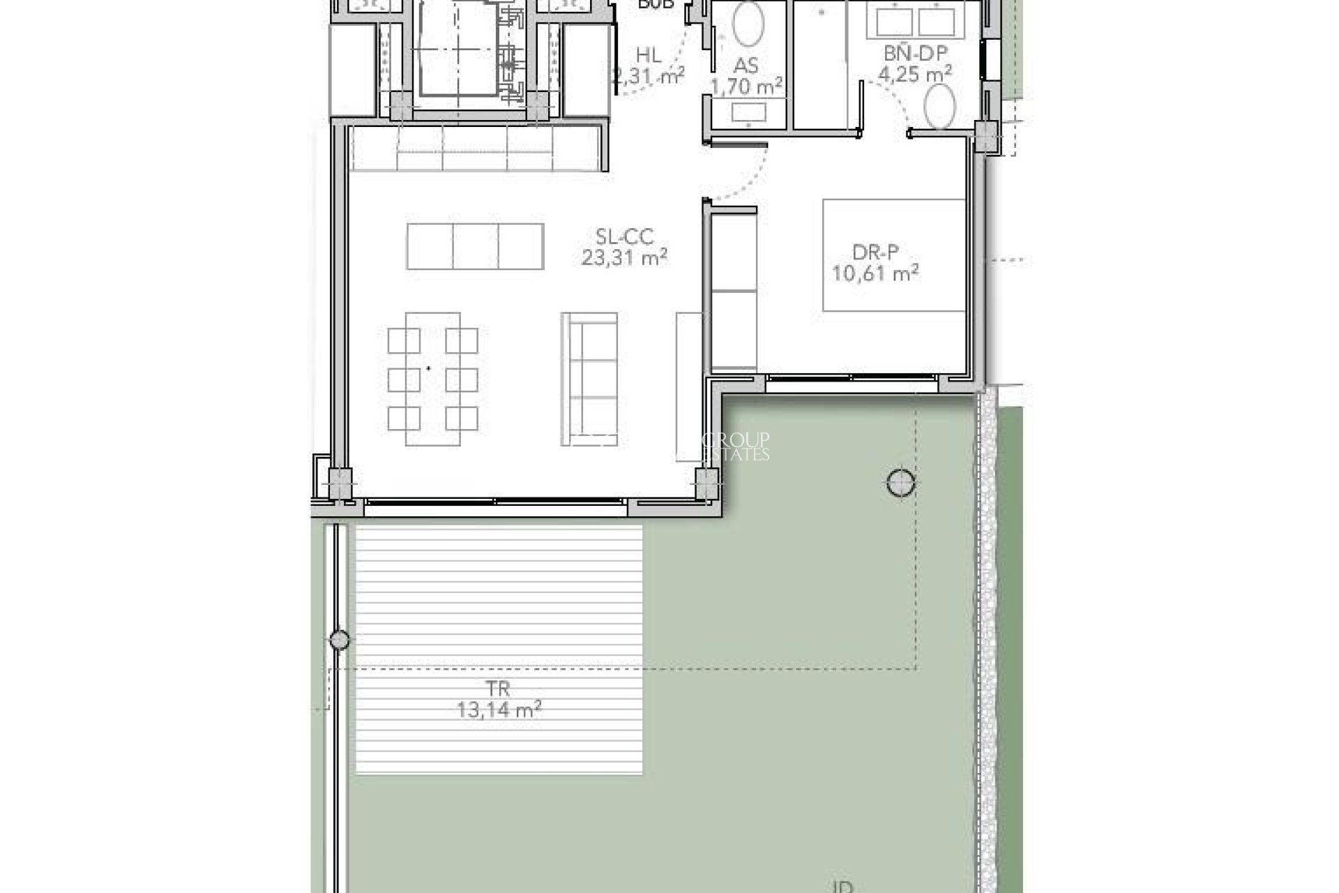 Nieuwbouw Woningen - Ground floor apartment -
Torremolinos - Benalmádena