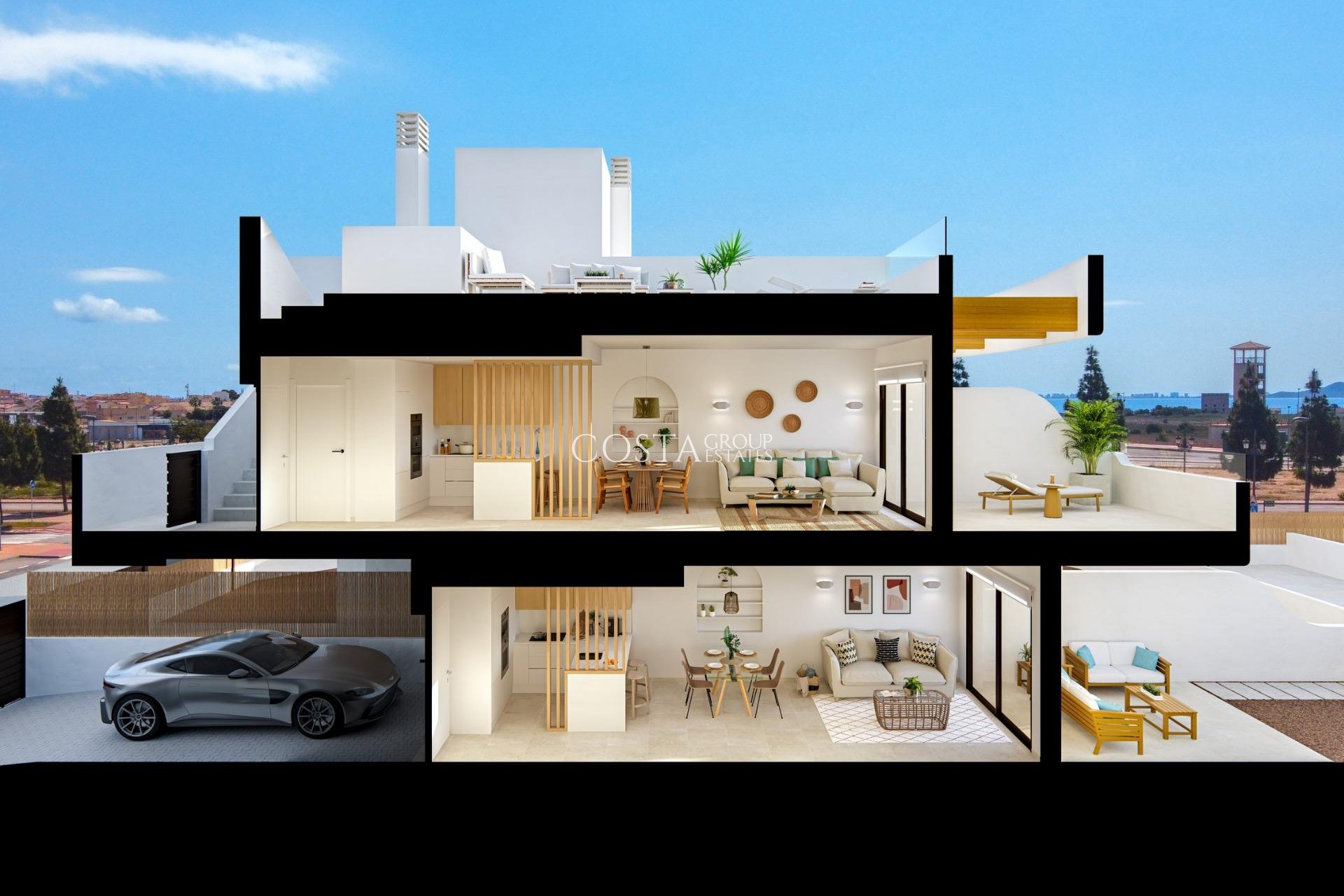 Nieuwbouw Woningen - Ground Floor Bungalow -
Los Alcazares - Serena Golf