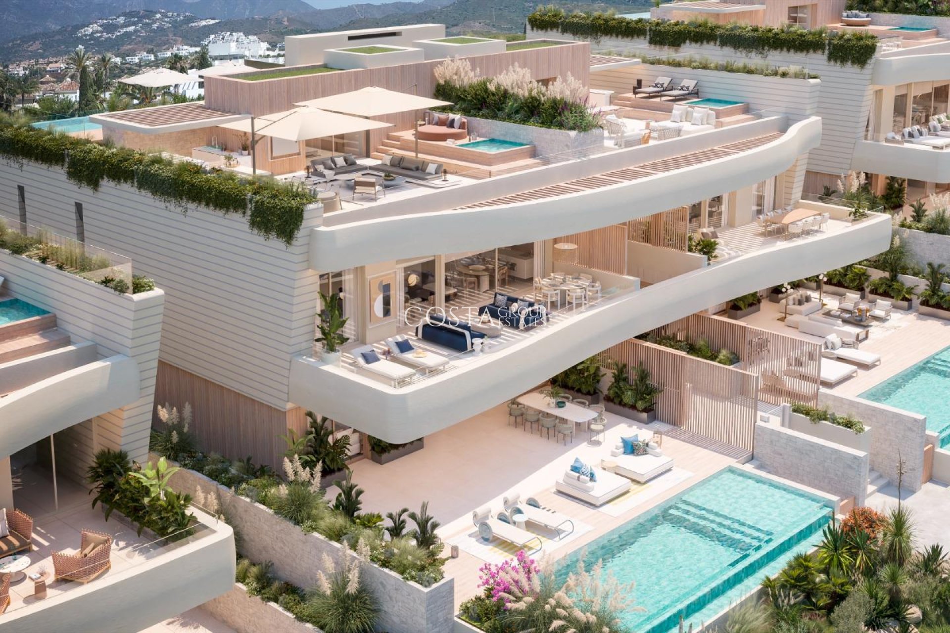 Nieuwbouw Woningen - Ground Floor Bungalow -
Marbella - Las Chapas