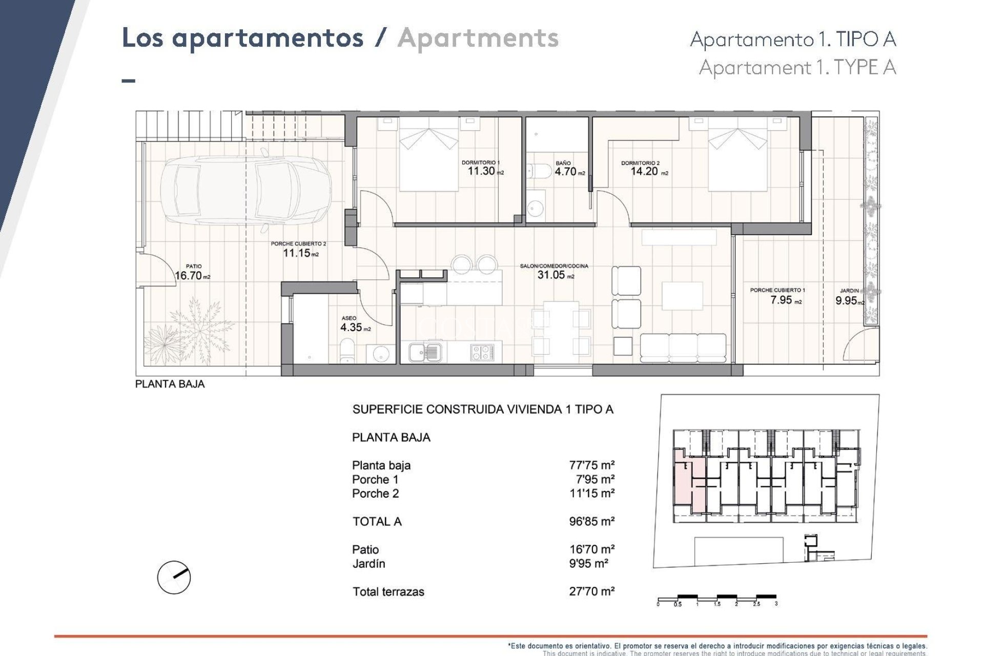 Nieuwbouw Woningen - Ground Floor Bungalow -
Pilar de la Horadada - pueblo