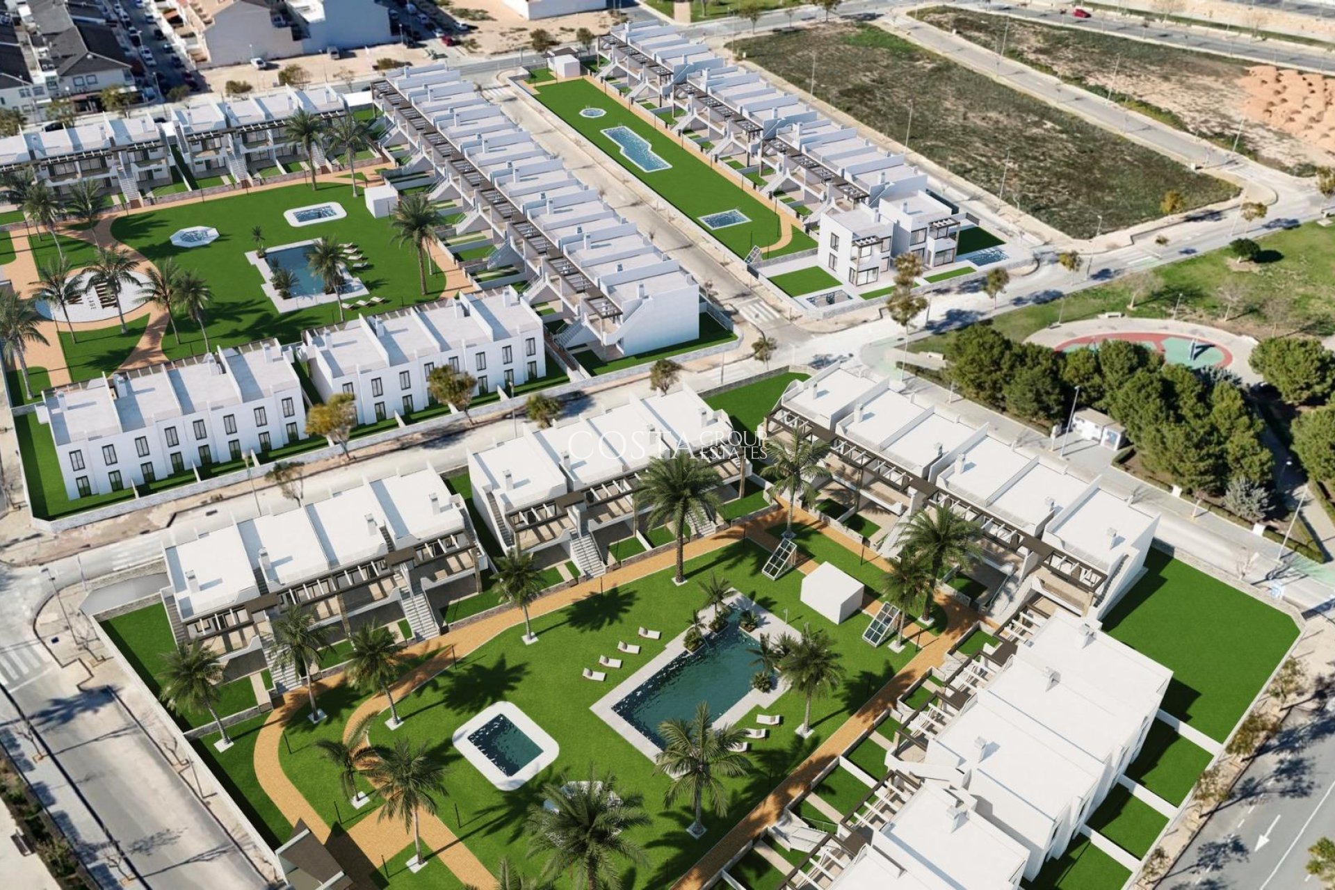 Nieuwbouw Woningen - Ground Floor Bungalow -
Pilar de la Horadada - pueblo