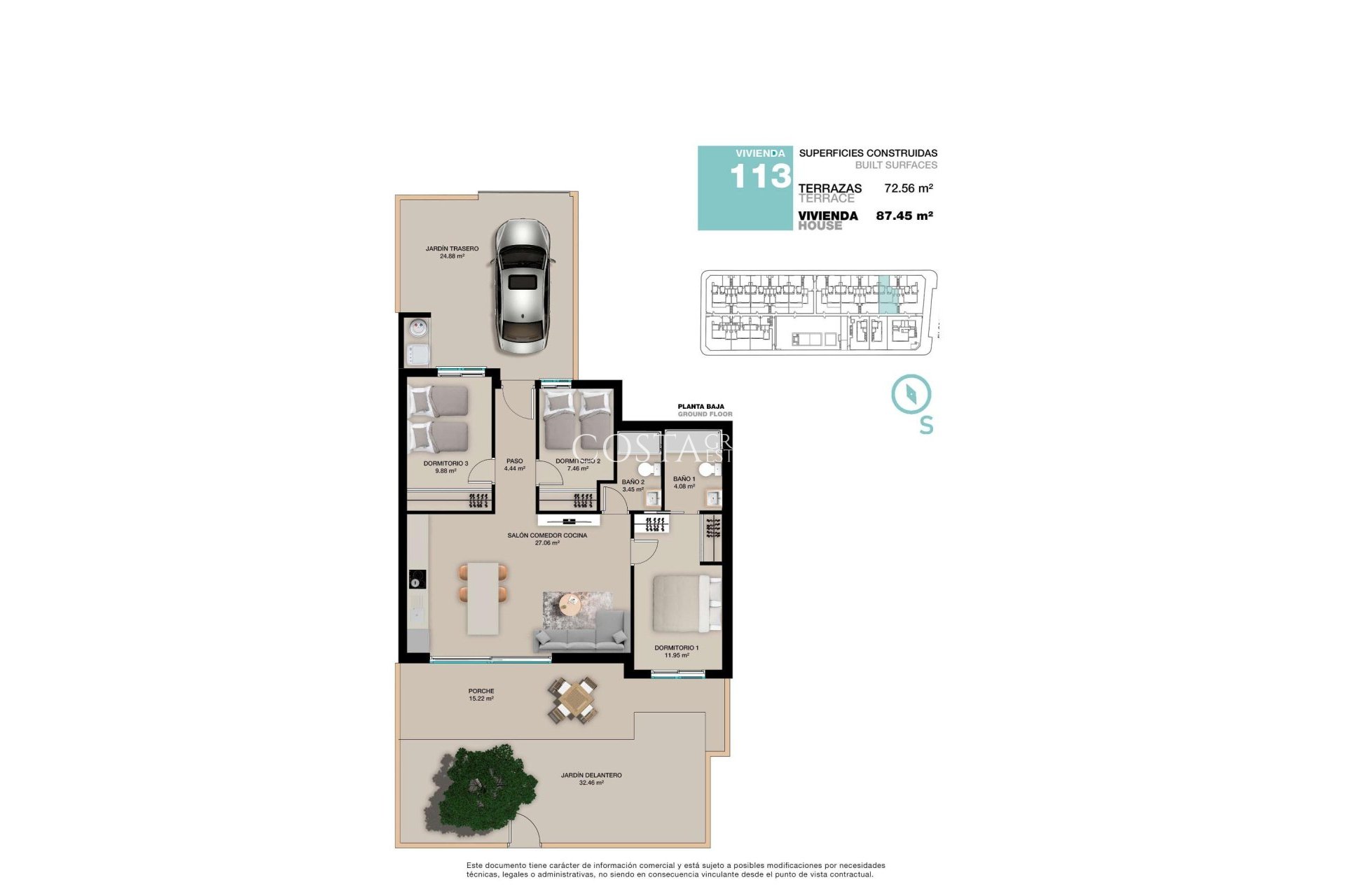 Nieuwbouw Woningen - Ground Floor Bungalow -
Pilar de la Horadada - Torre De La Horadada