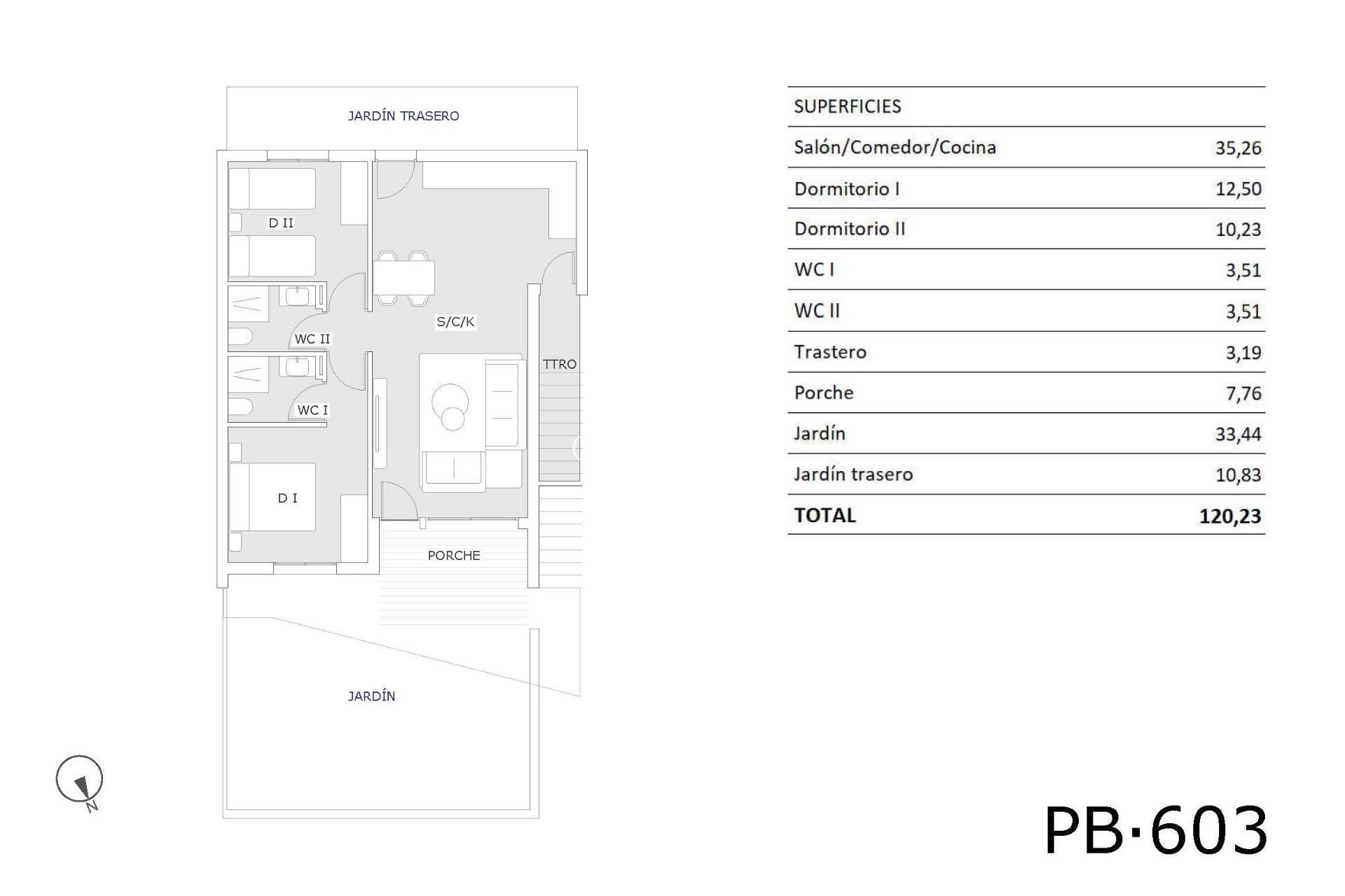 Nieuwbouw Woningen - Ground Floor Bungalow -
San Miguel de Salinas - San Miguel De Salinas