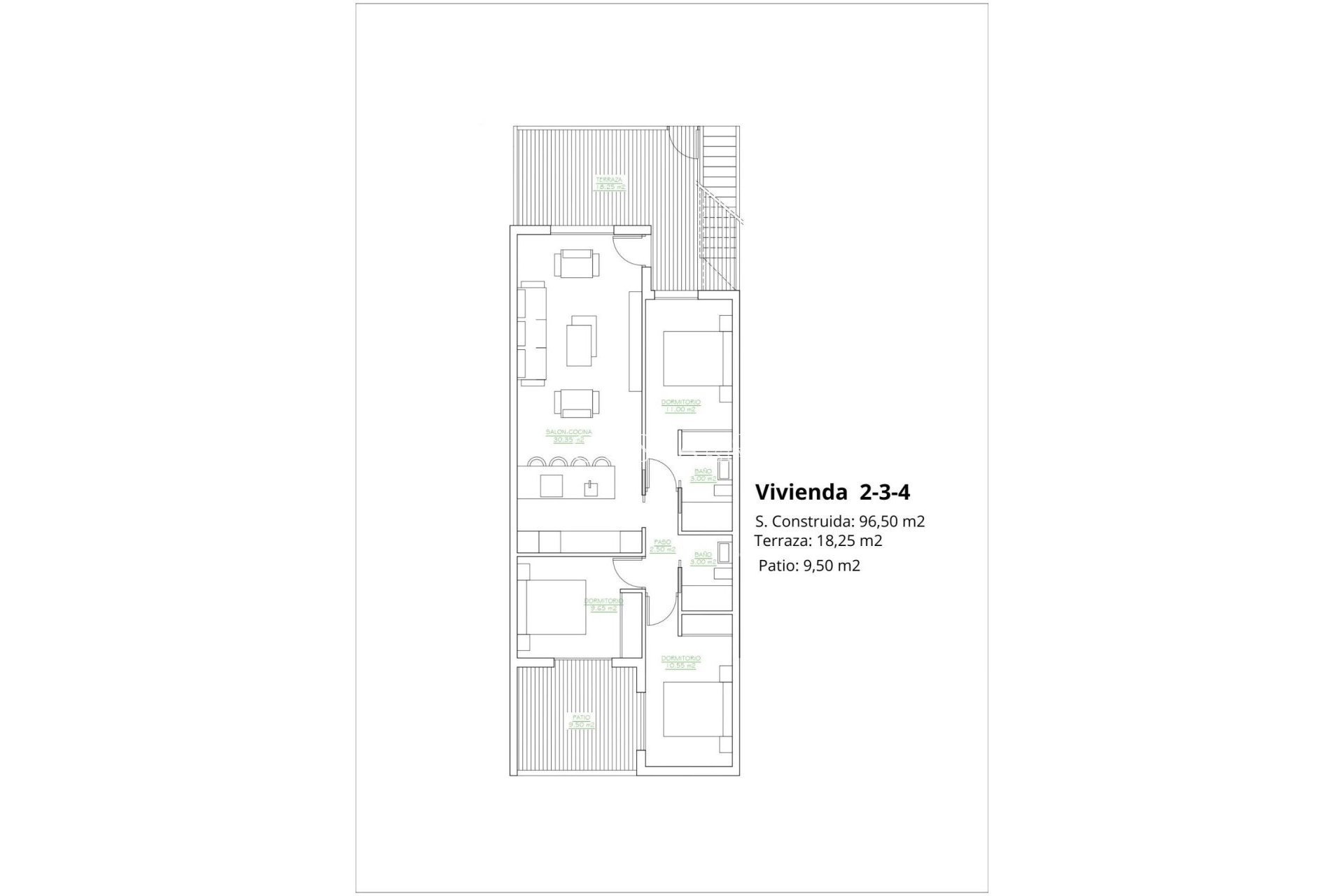 Nieuwbouw Woningen - Ground Floor Bungalow -
San Pedro del Pinatar - Los Antolinos