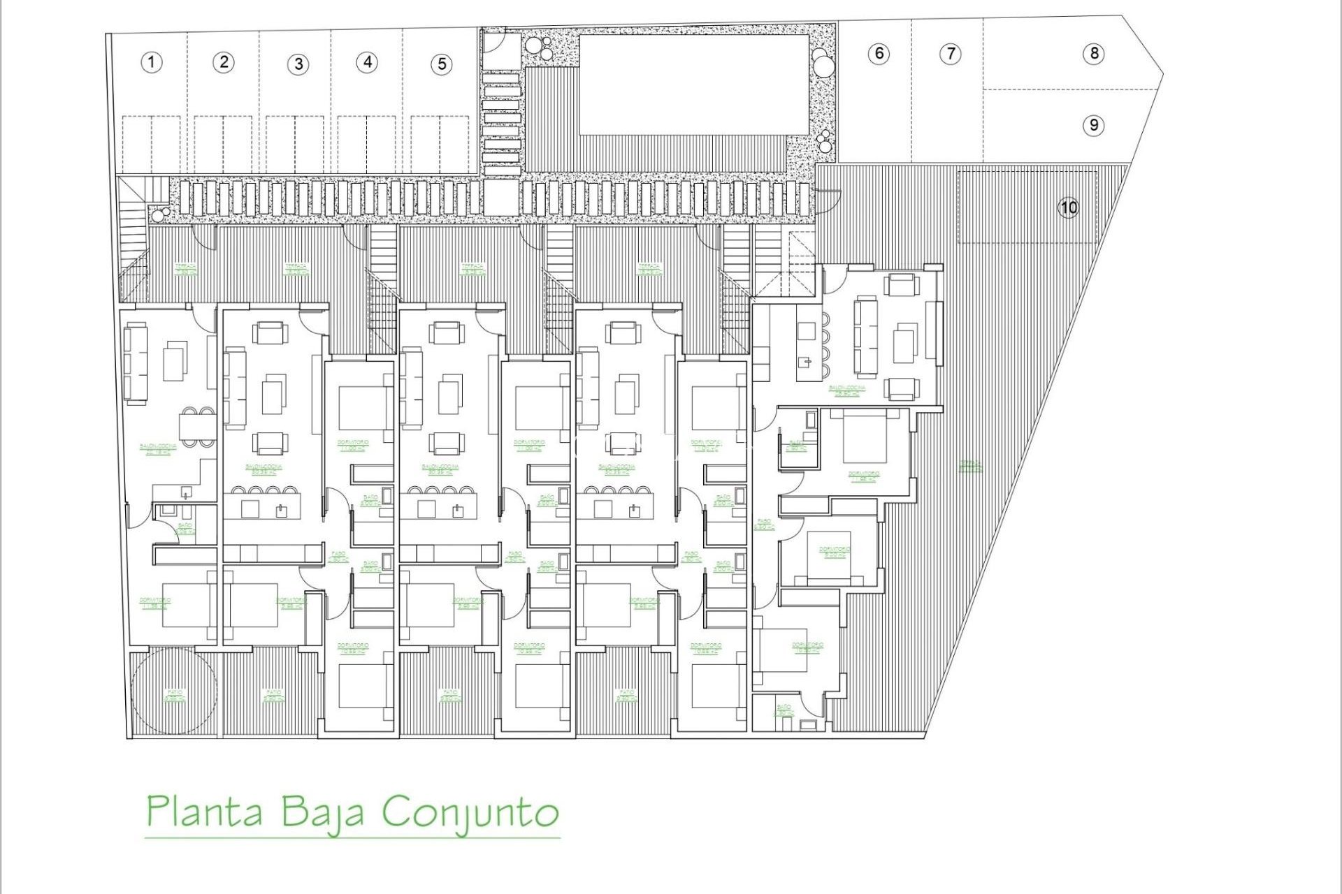 Nieuwbouw Woningen - Ground Floor Bungalow -
San Pedro del Pinatar - Los Antolinos