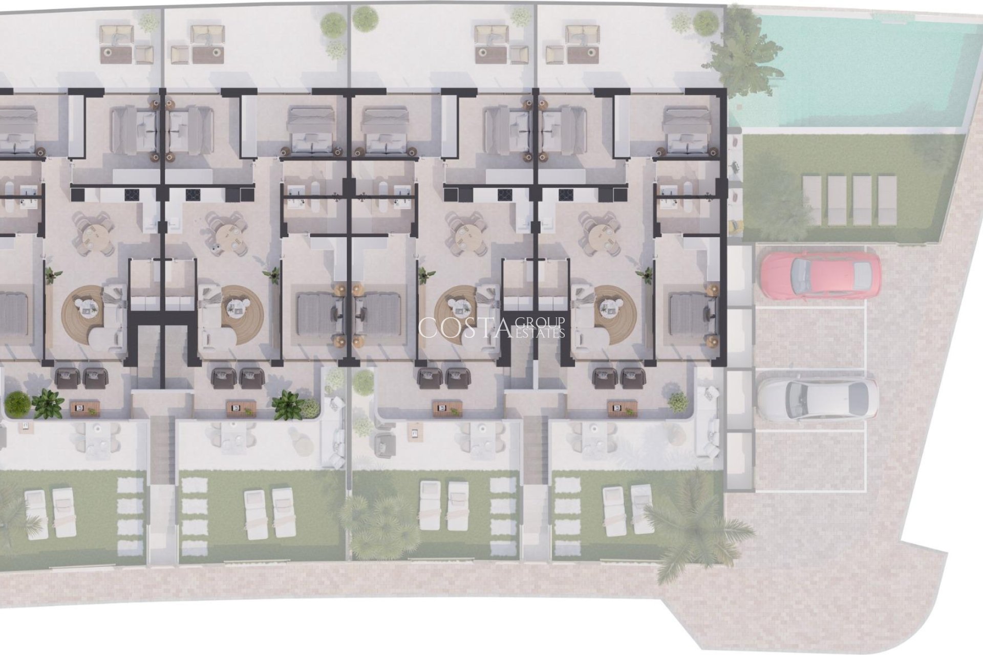 Nieuwbouw Woningen - Ground Floor Bungalow -
San Pedro del Pinatar - Los Cuarteros