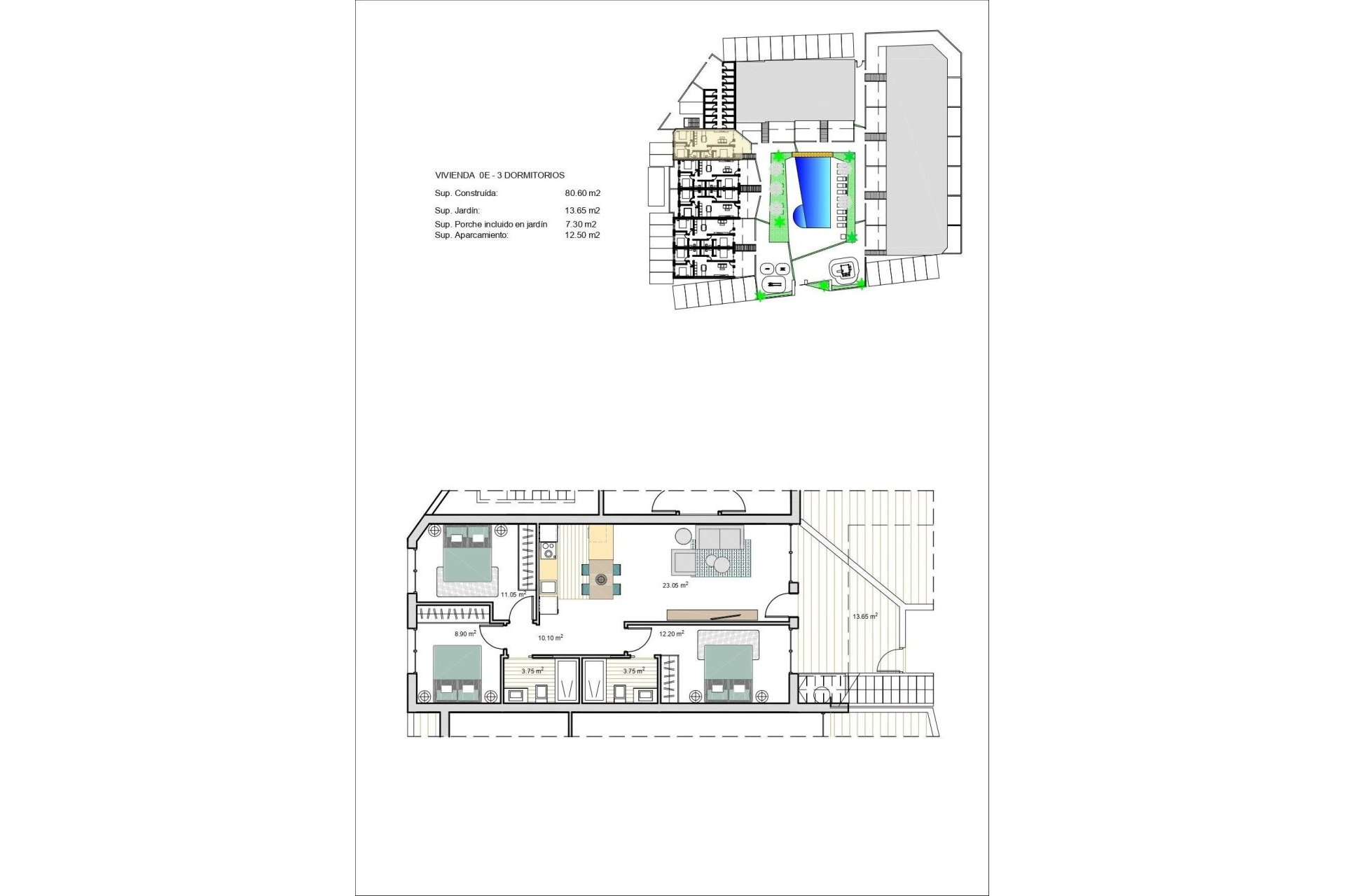Nieuwbouw Woningen - Ground Floor Bungalow -
Torre Pacheco - Roldán