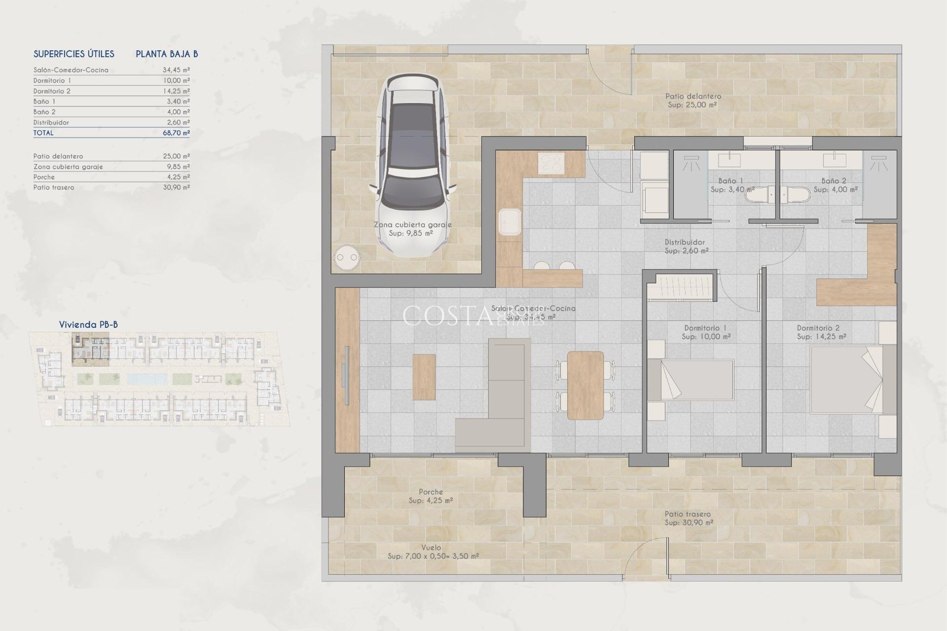 Nieuwbouw Woningen - Ground Floor Bungalow -
Torre Pacheco - Torrepacheco