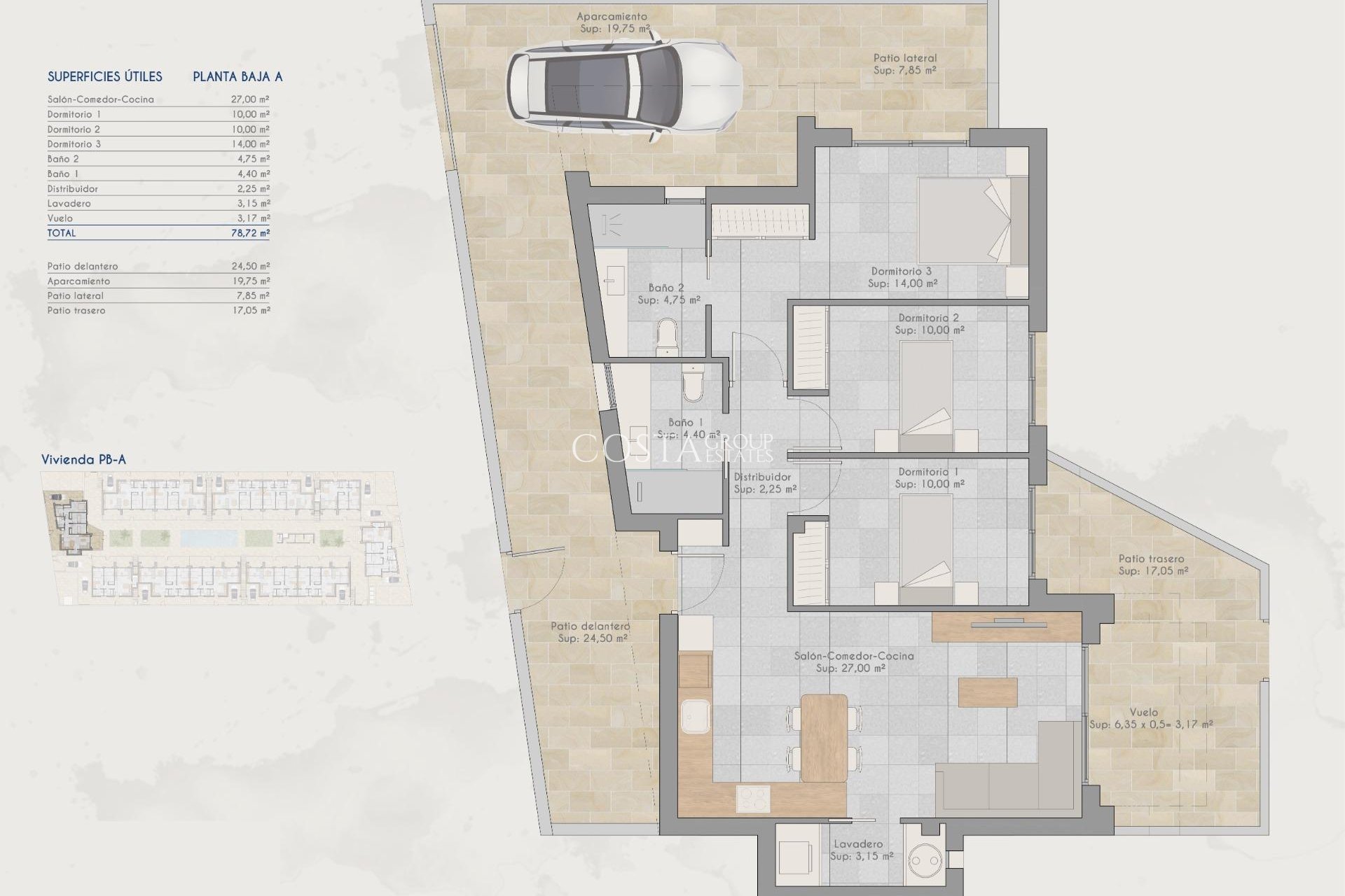 Nieuwbouw Woningen - Ground Floor Bungalow -
Torre Pacheco - Torrepacheco