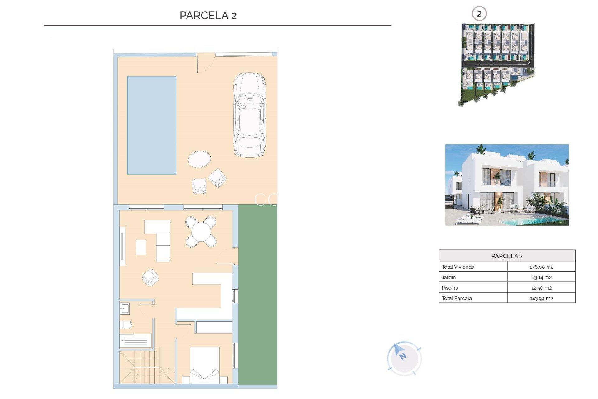 Nieuwbouw Woningen - Semidetached -
Orihuela Costa - La Zenia