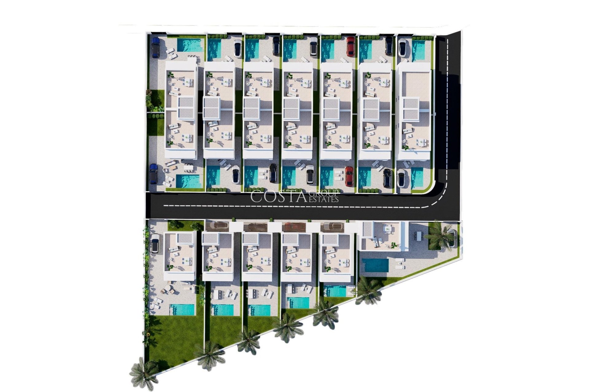 Nieuwbouw Woningen - Semidetached -
Orihuela Costa - La Zenia