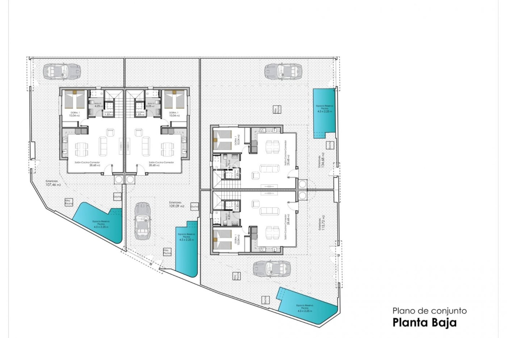Nieuwbouw Woningen - Semidetached -
Pilar de la Horadada - pueblo
