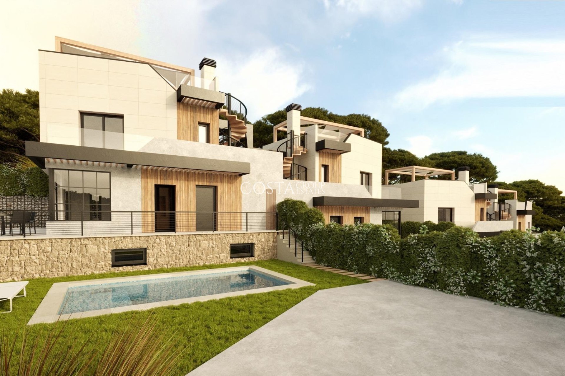 Nieuwbouw Woningen - Semidetached -
Polop - PAU1