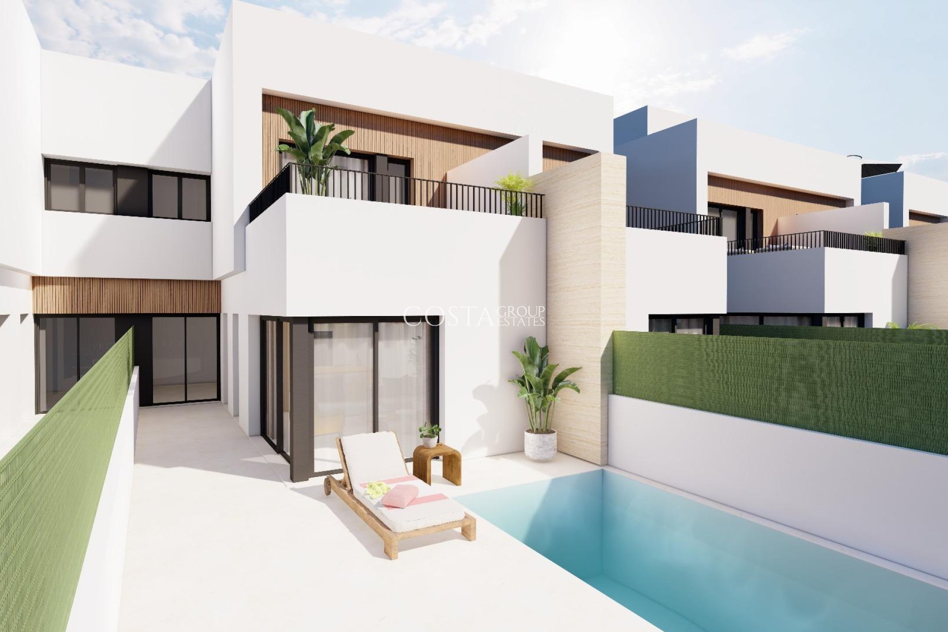 Nieuwbouw Woningen - Semidetached -
Santiago de la Ribera - San Blas