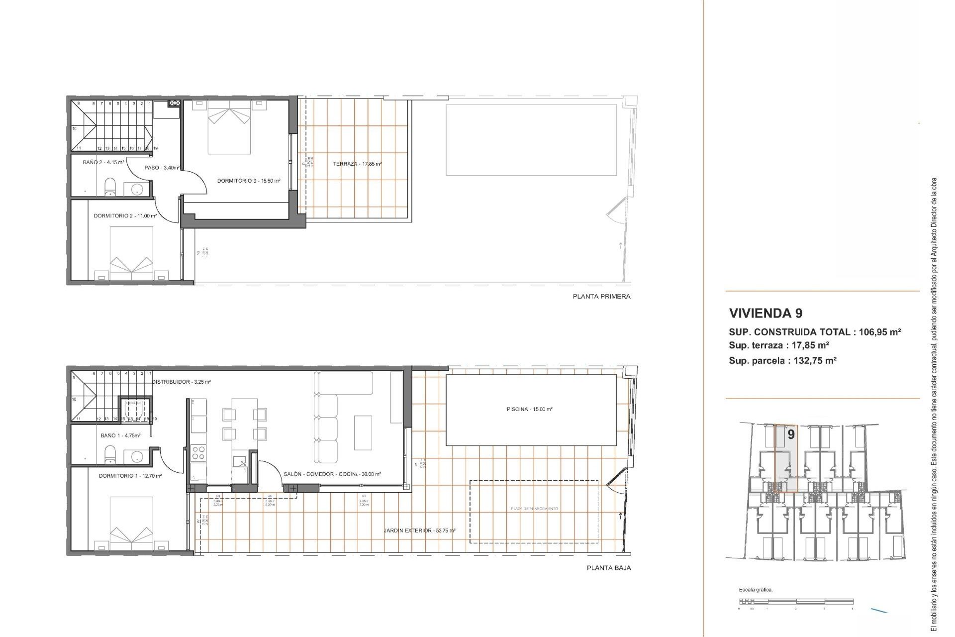 Nieuwbouw Woningen - Semidetached -
Santiago de la Ribera - San Blas