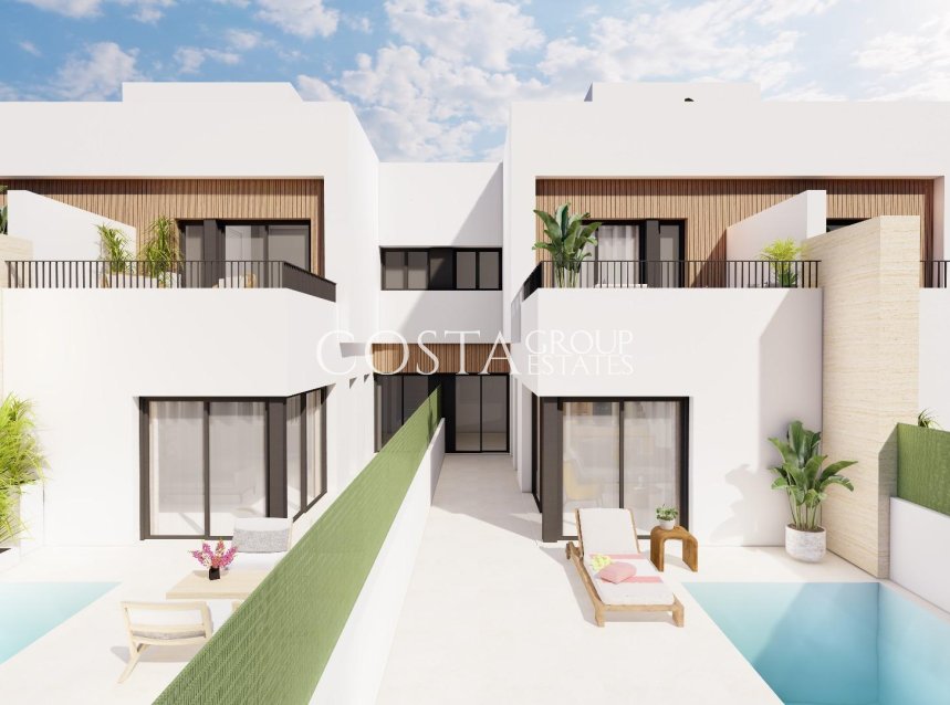 Nieuwbouw Woningen - Semidetached -
Santiago de la Ribera - San Blas